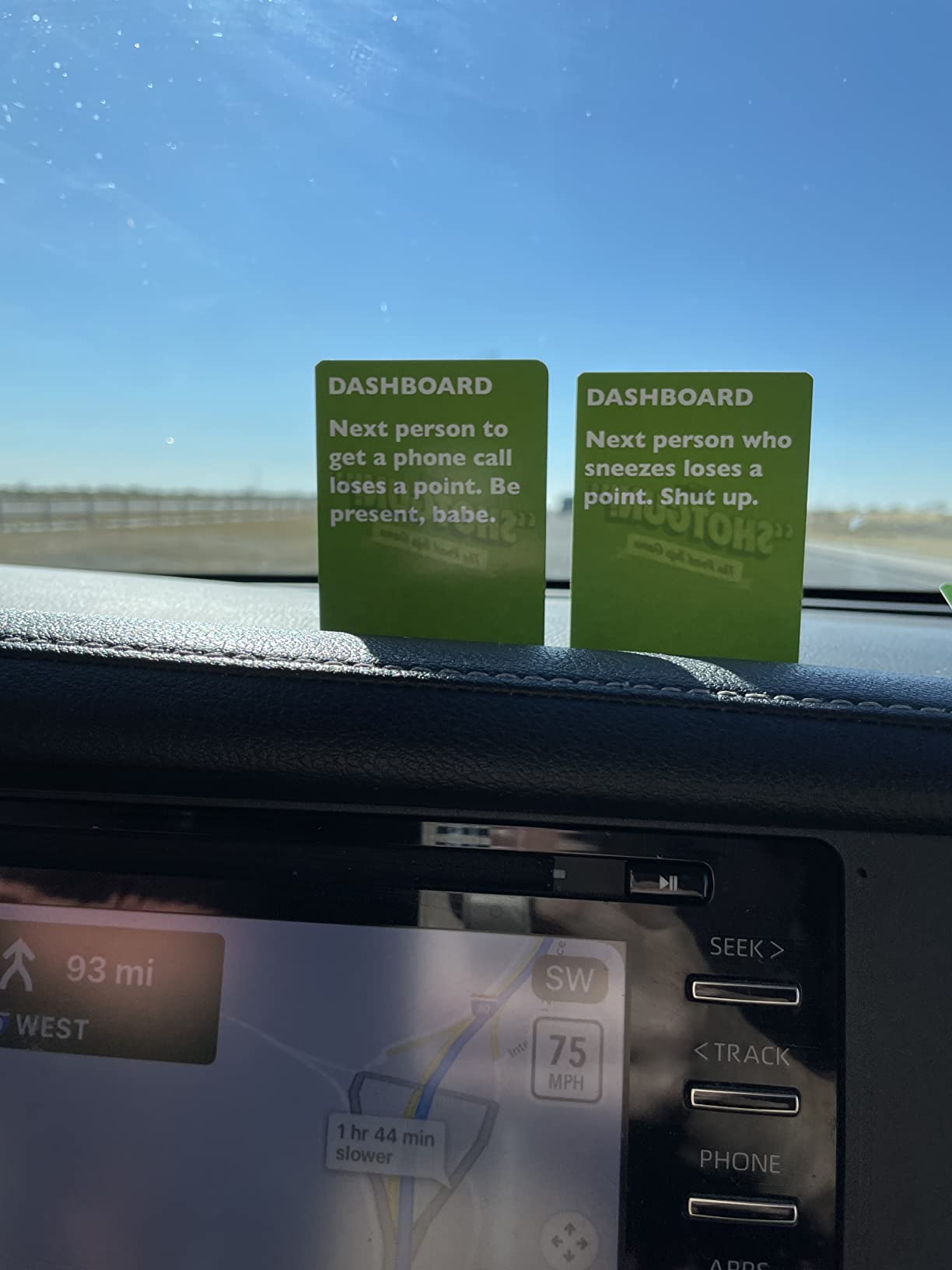 WHAT DO YOU MEME? Shotgun! - The Road Trip Car Game for Families, Travel Games and Road Trip Activities for Kids by Relatable customer photo 1