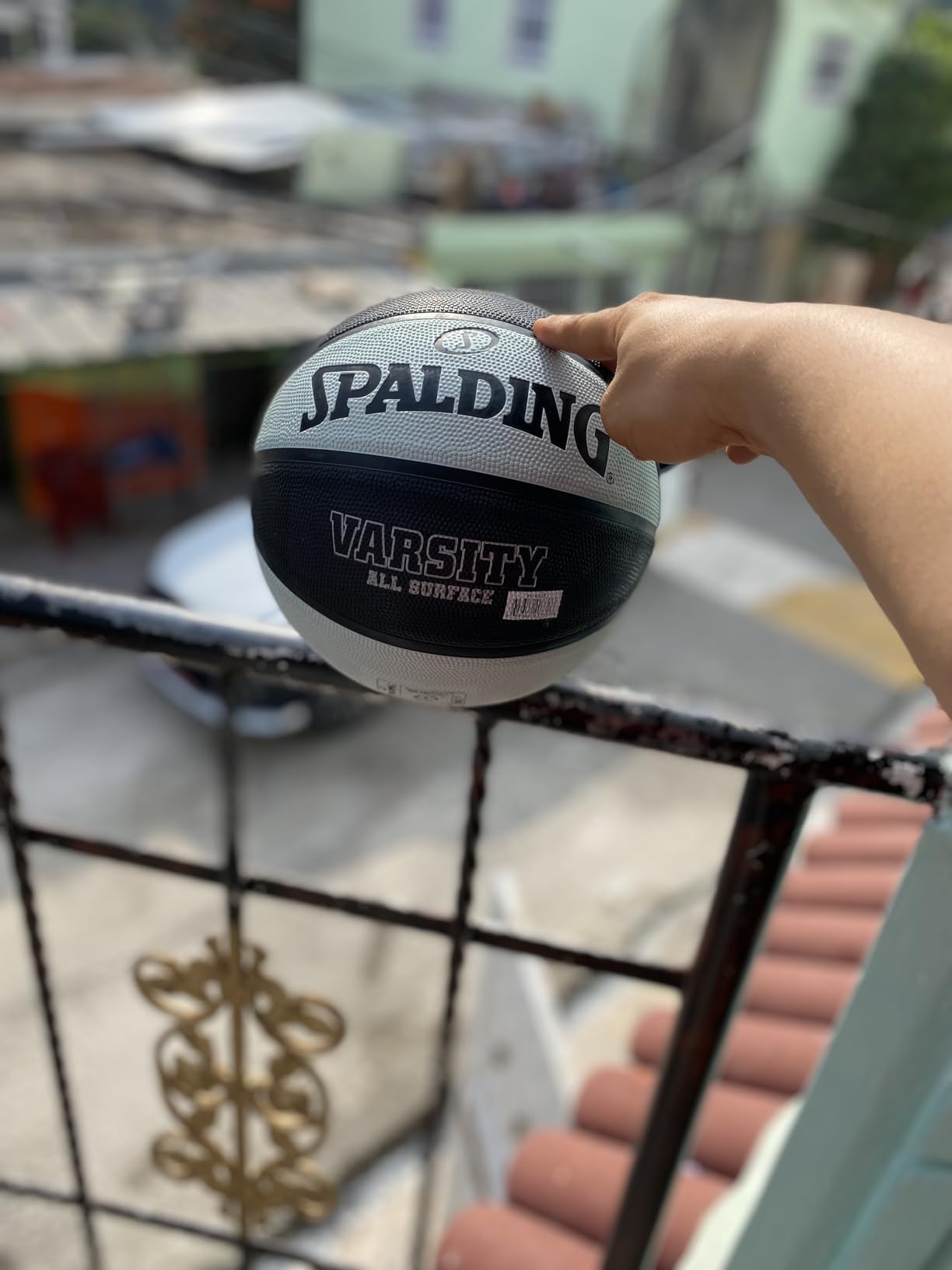 Spalding Varsity Multi Color Outdoor Basketball customer photo 2