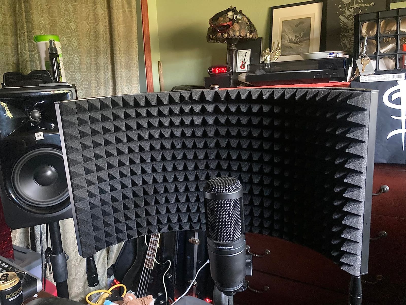 PRO Isolation Shield - Microphone Reflection Filter for Recording - Mic Studio Equipment customer photo 1