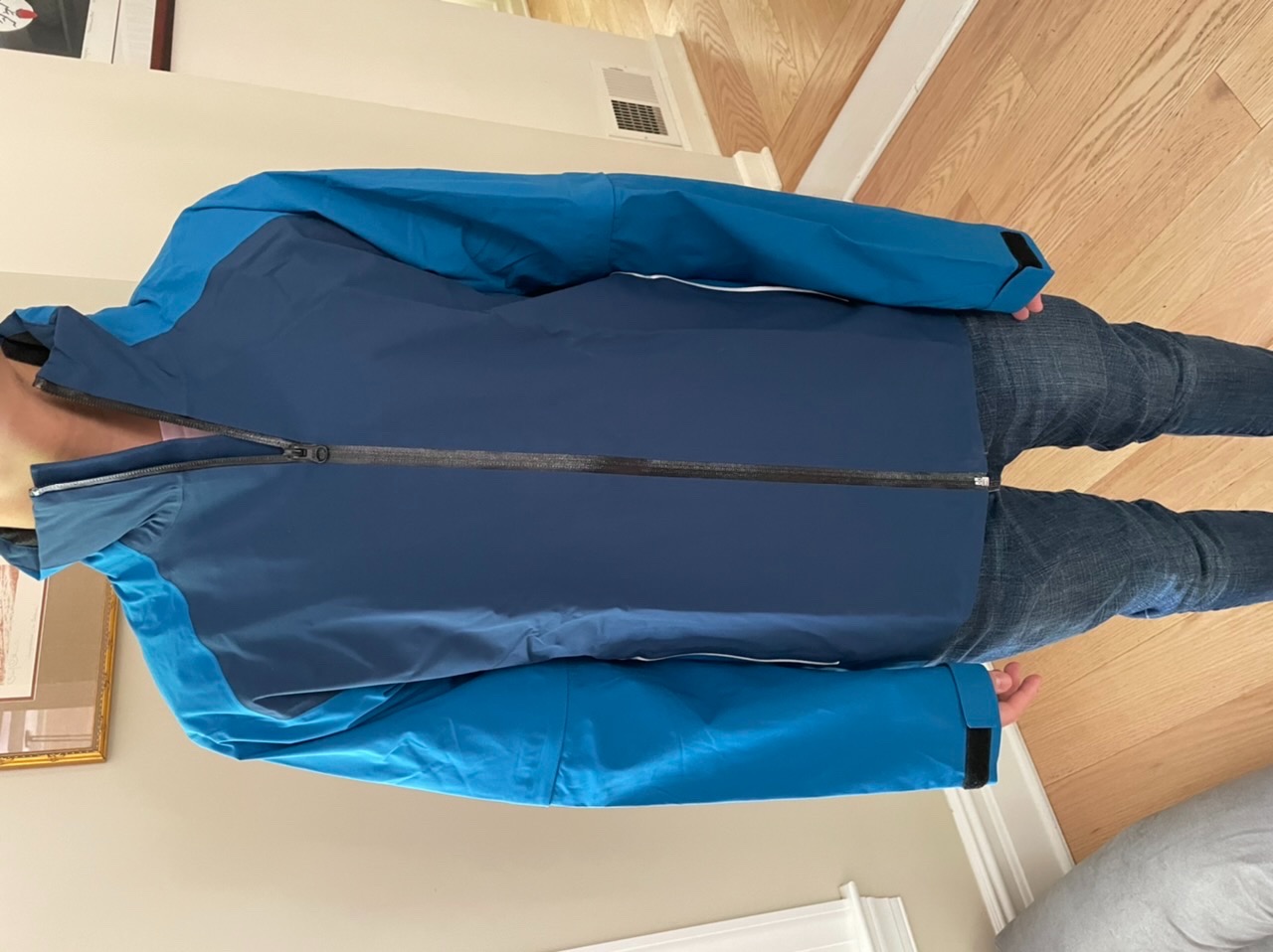 fit space Waterproof Golf Rain Jacket for Men 20K Performance Lightweight Rain Jackets for All Sports customer photo 2