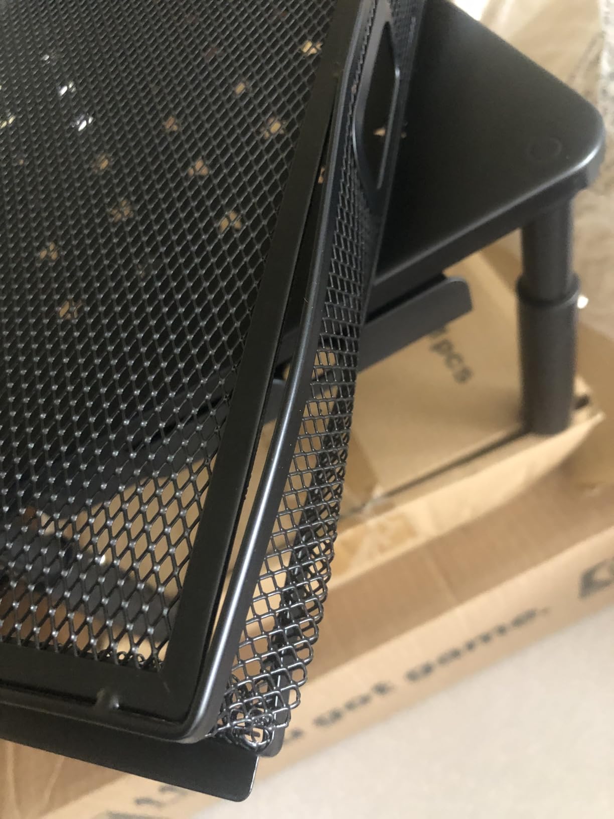 Zimilar Monitor Stand Riser with Metal Mesh Drawer, Height Adjustable customer photo 1