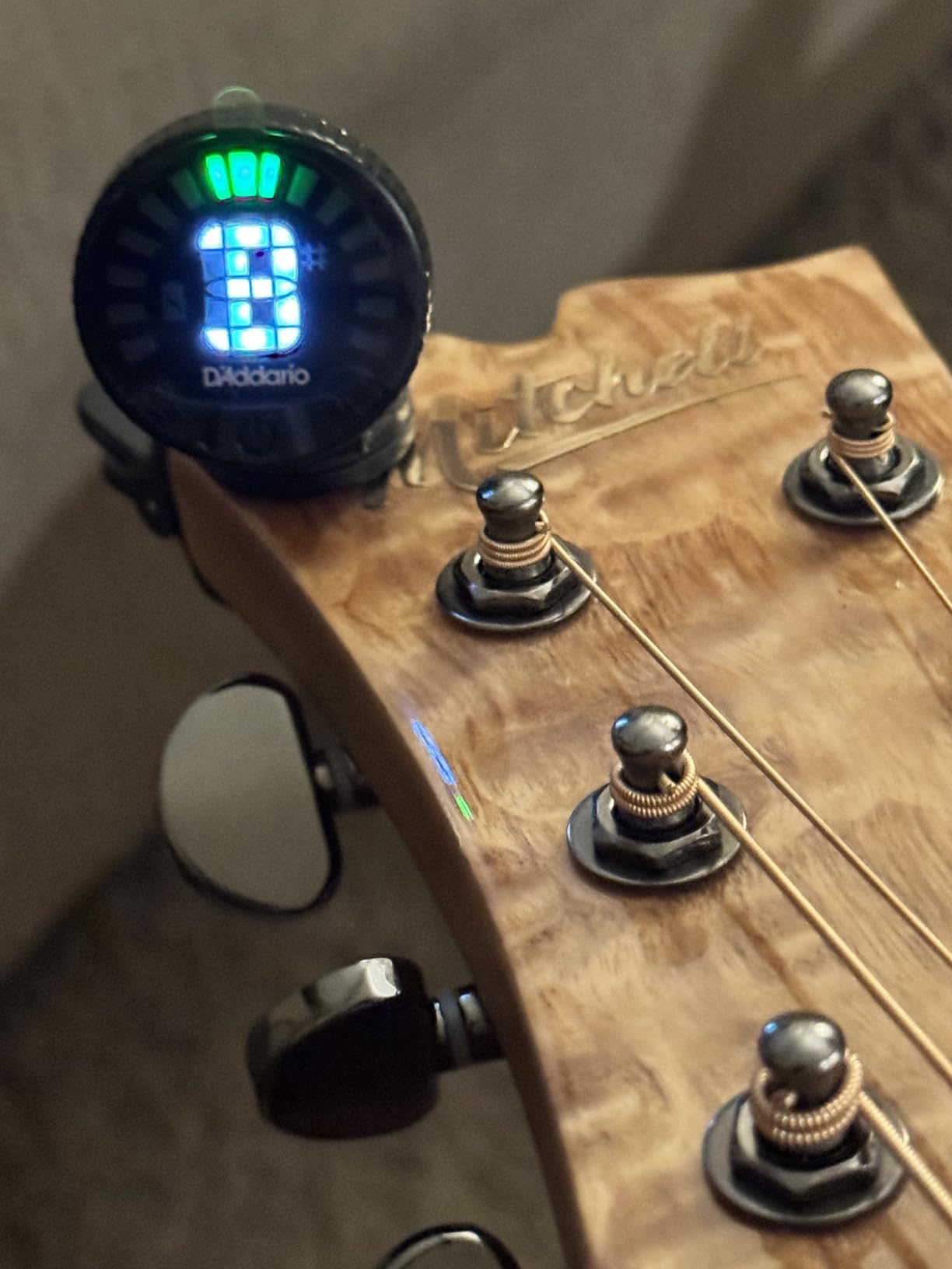 D'Addario Nexxus 360 Rechargeable Clip-On Guitar Tuner customer photo 2