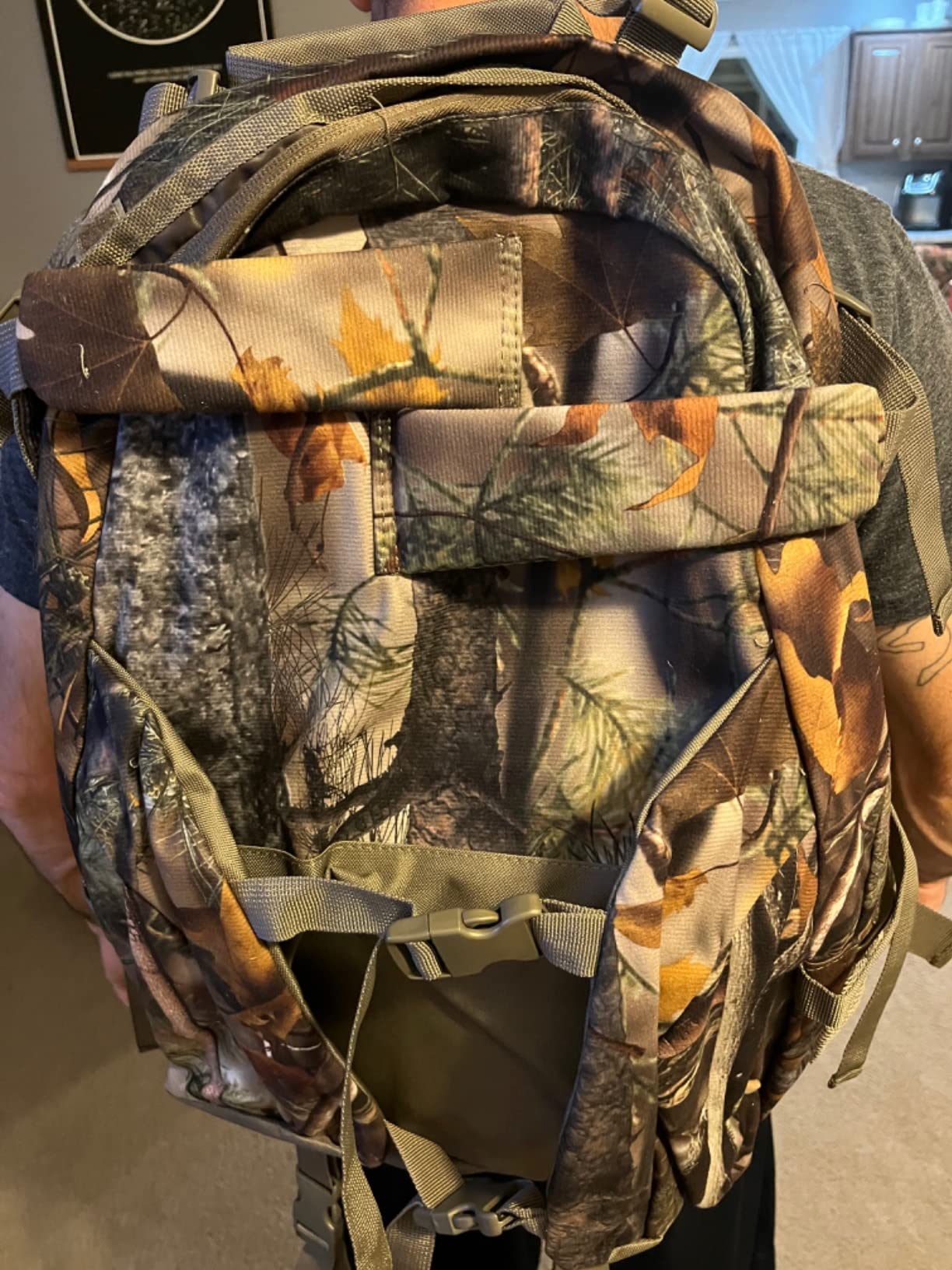 Hunting Backpack Outdoor Gear Day pack for Rifle Bow Hunting Gifts for Men customer photo 1