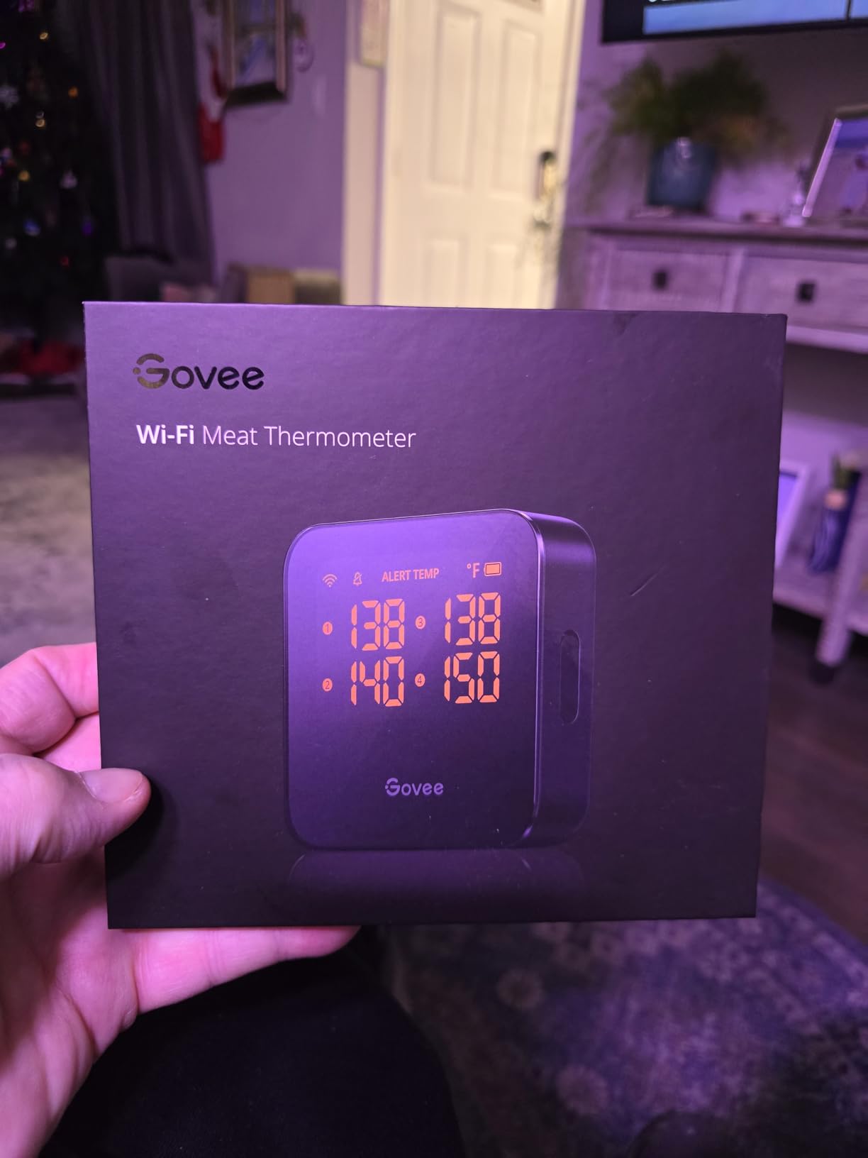 Govee WiFi Meat Thermometer Digital with 4 Probe, App Notification Alert customer photo 1