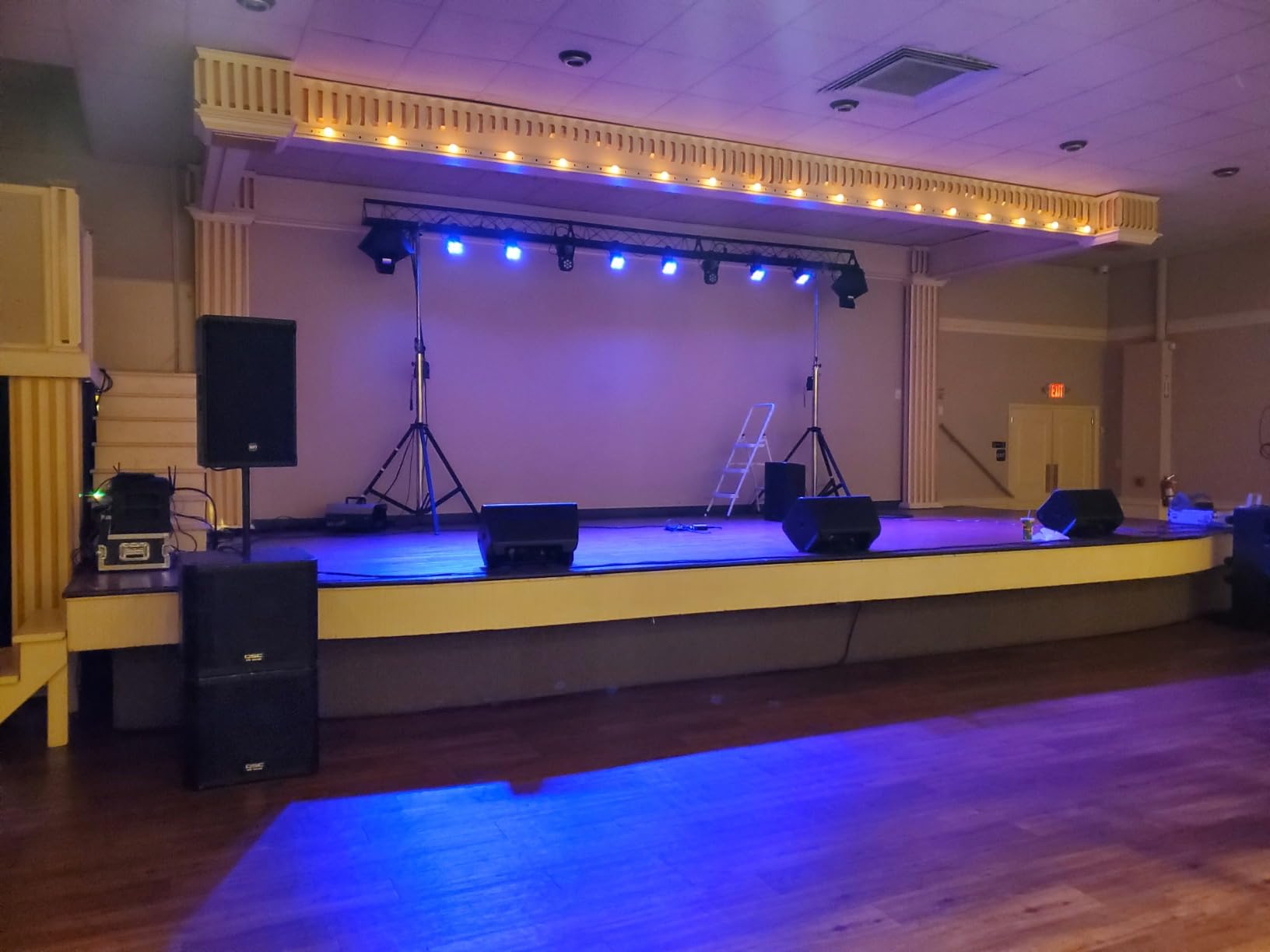 AQOOL Stage Par Lights, RGBW 4-in-1 LED Par Light Stage Lights DMX customer photo 1