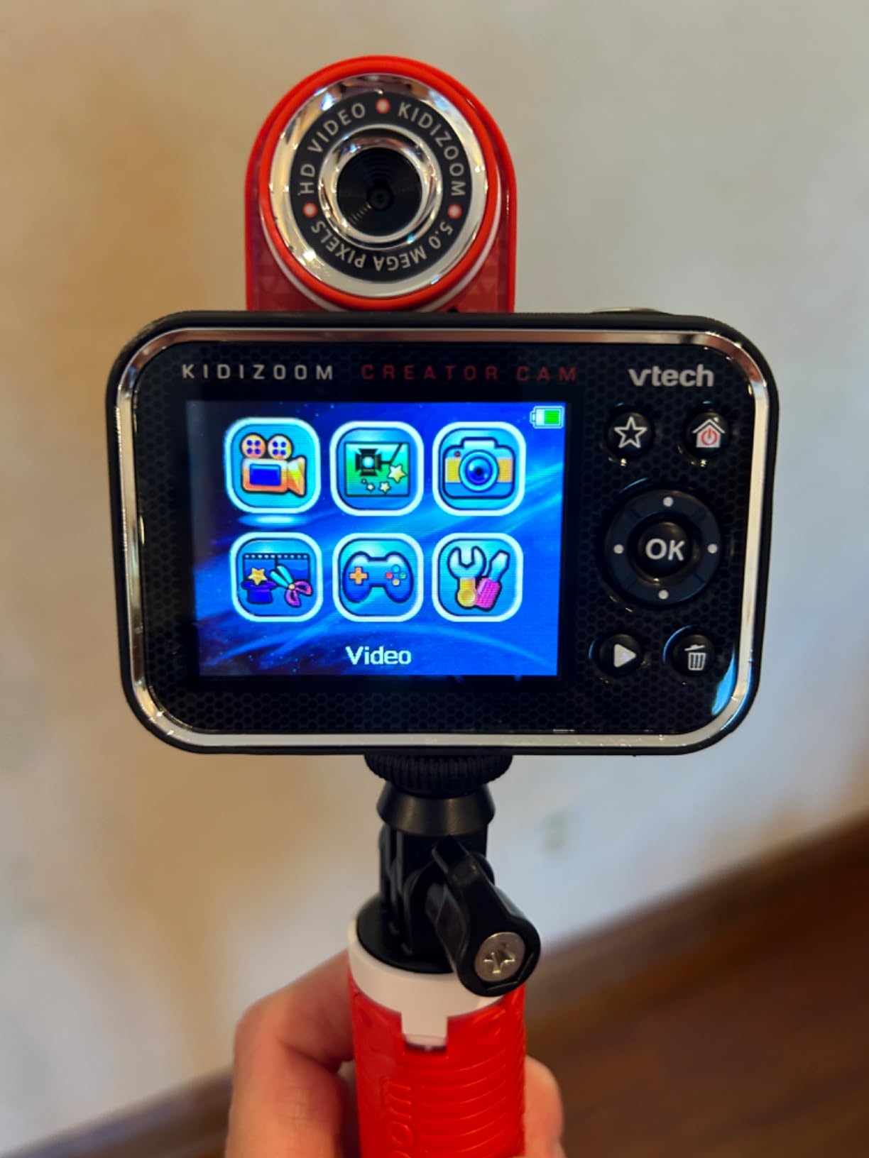 VTech KidiZoom Creator Cam, Glitter Pink customer photo 1