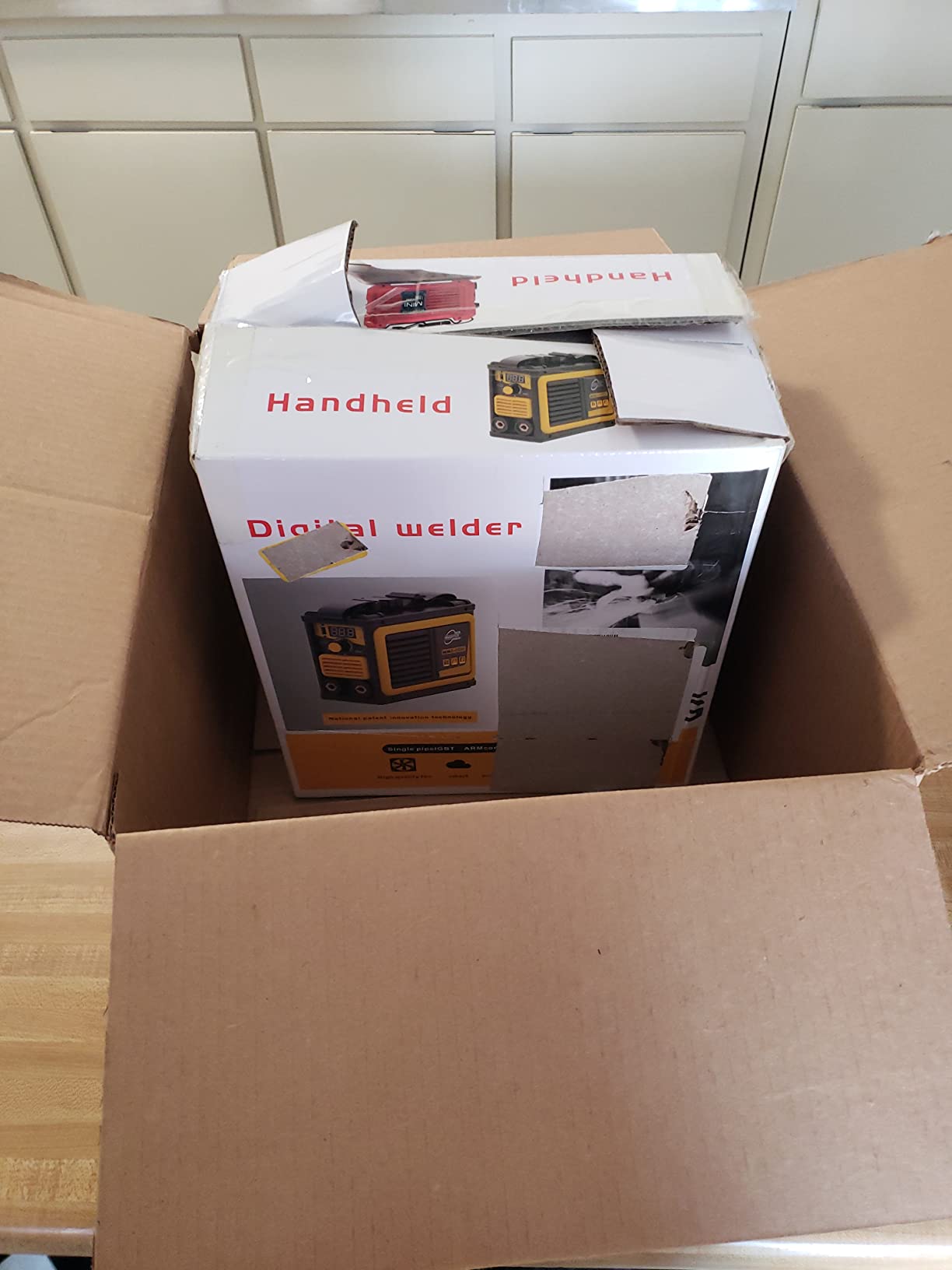 HGNVGZ 250A MMA Stick Welder 110V, Portable IGBT Inverter Arc Welder customer photo 1