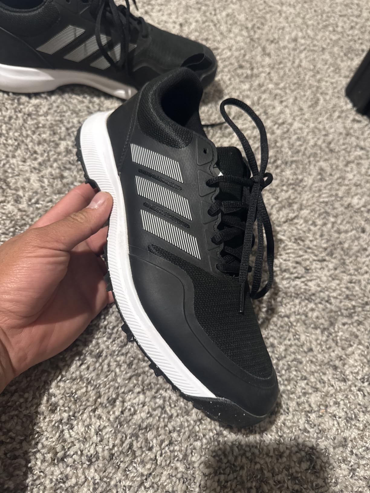 adidas Men’s Tech Response 3.0 Spikeless Golf Shoes customer photo 1