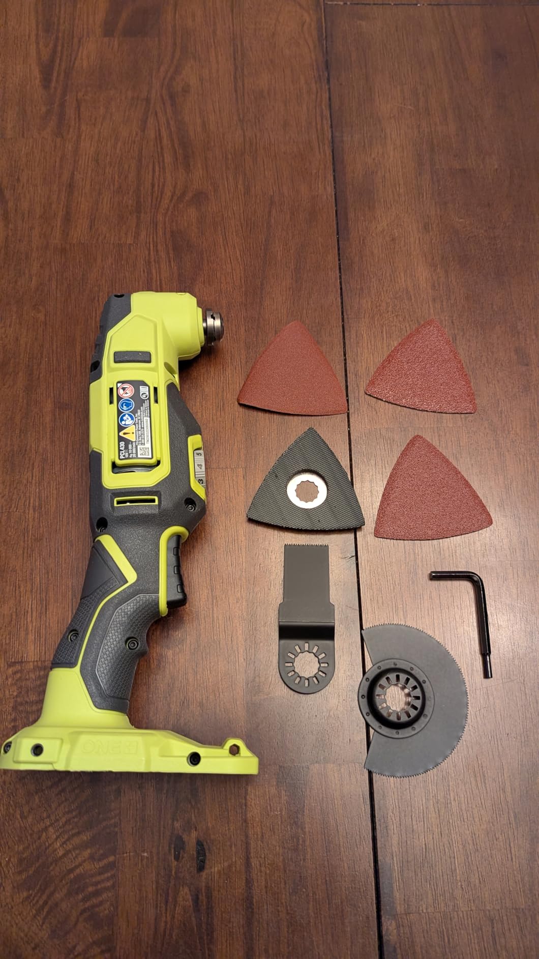 Ryobi ONE+ 18V Cordless Oscillating Multi-Tool (Tool Only) customer photo 1