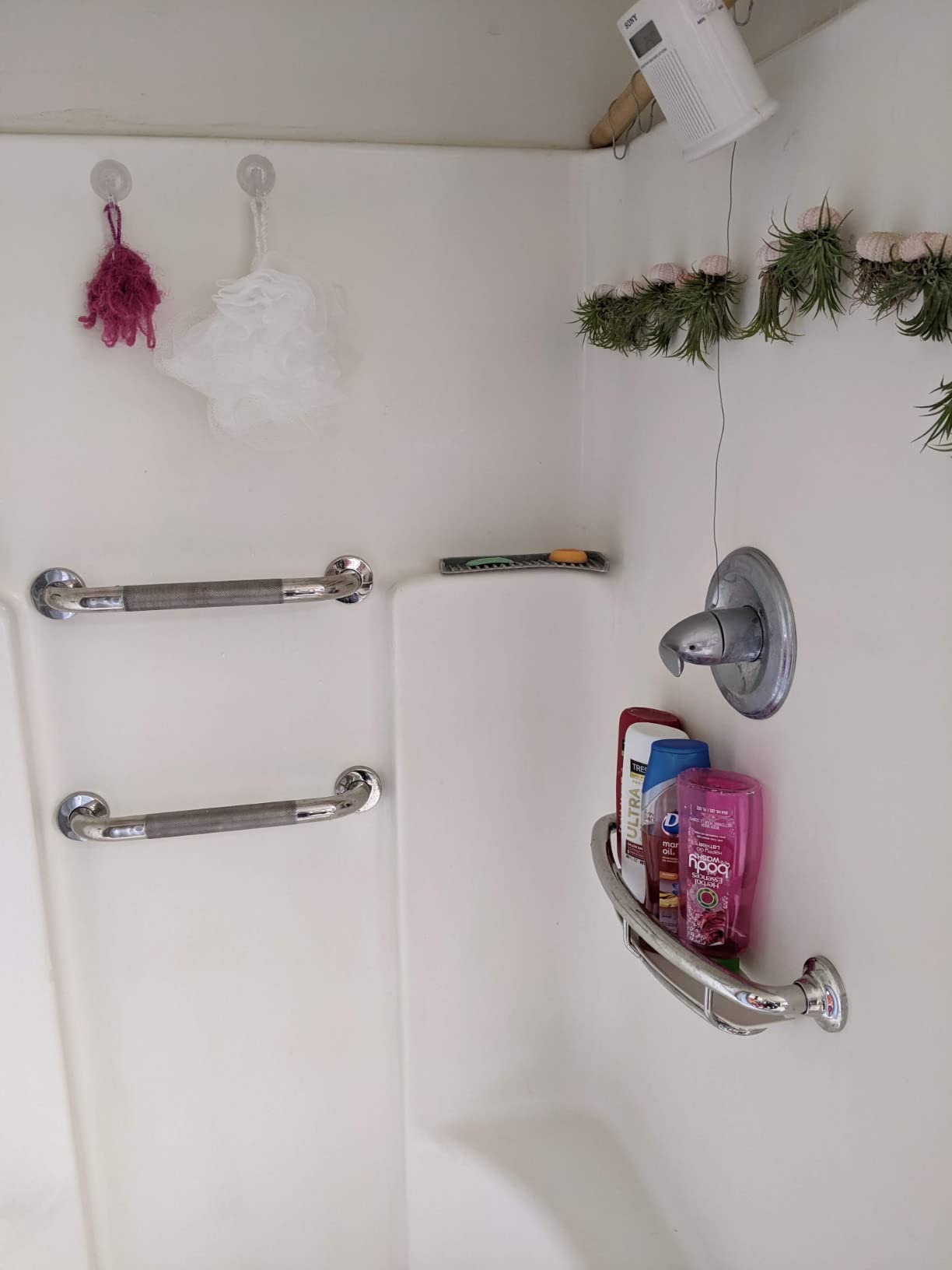 Rockgoya Shower Grab Bar, 2 Pack 16 Inch Bathroom Grab Bar, 304 Stainless Steel 1.25