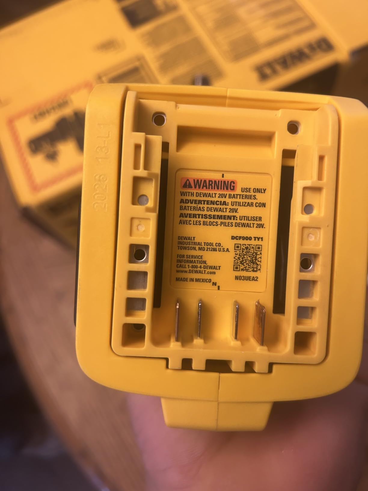 DEWALT 20V MAX Cordless Impact Wrench (DCF900P1) customer photo 1