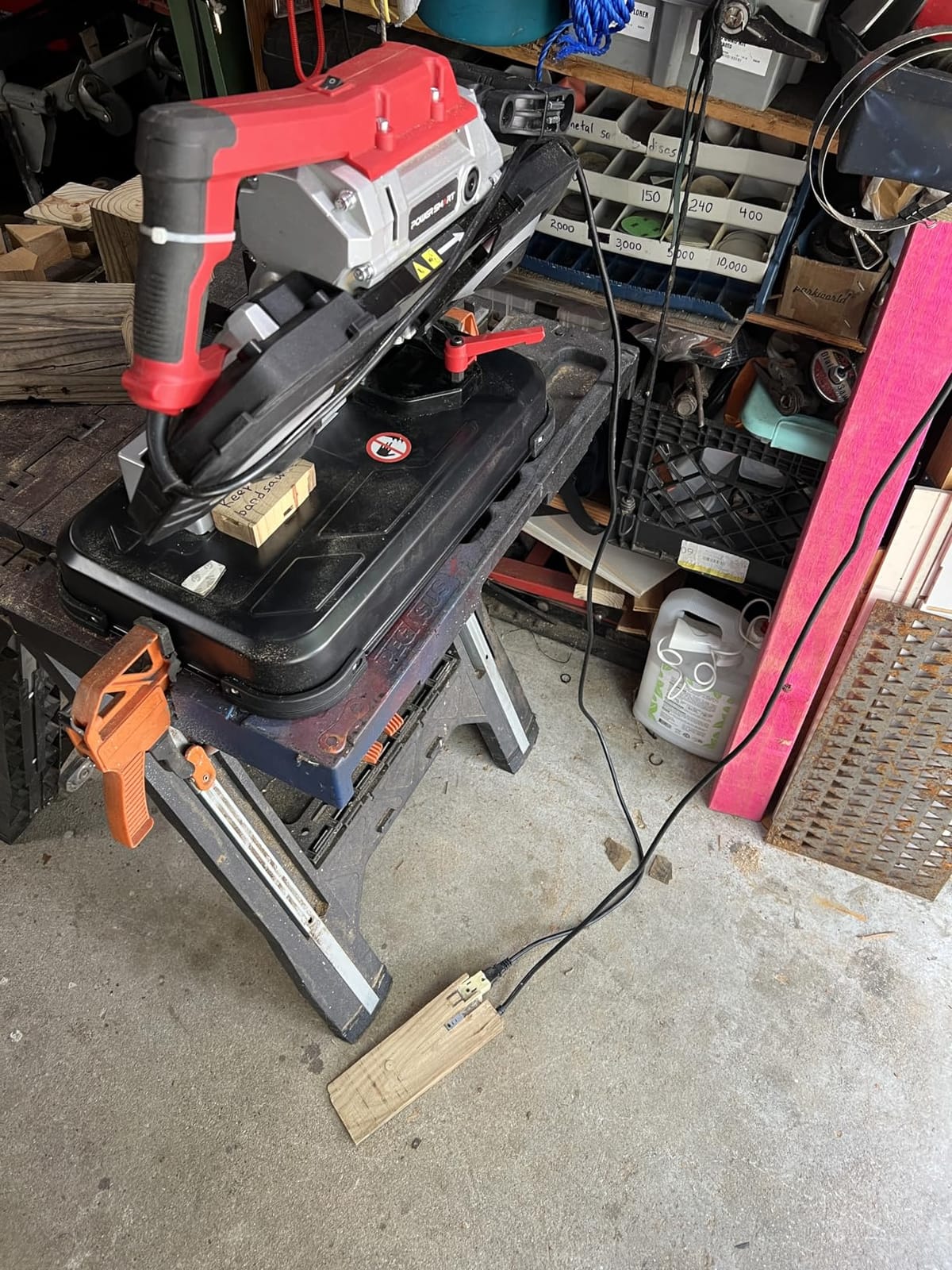 PowerSmart Portable Band Saw, 10A Variable Speed, 5