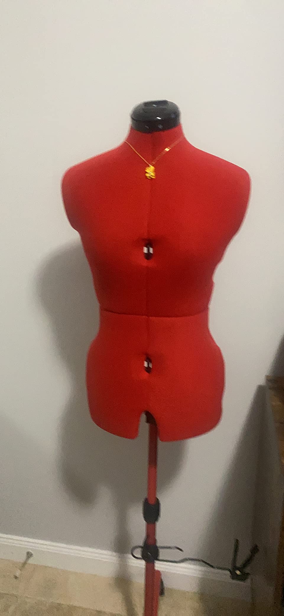 Black Female Adjustable Dress Form Mannequin Size 6-14 customer photo 1