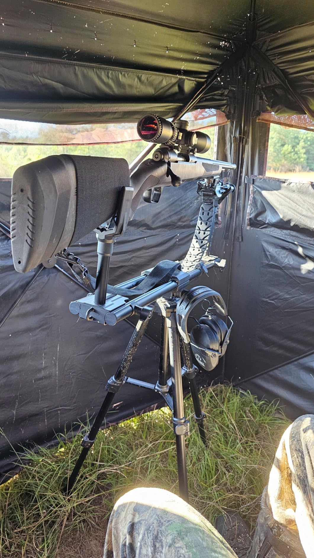 Trakiom Shooting Tripod Hunting Rest Rifle Gun Crossbow Tripod Stick customer photo 2