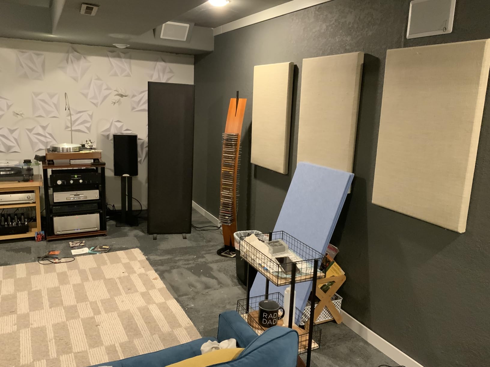 Acoustic Panels, 4 Pack ROOM KIT, Large, 46