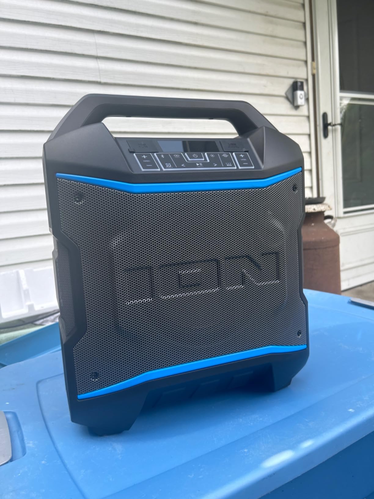 ION Block Rocker 120W Bluetooth Outdoor Speaker with Wheels customer photo 2