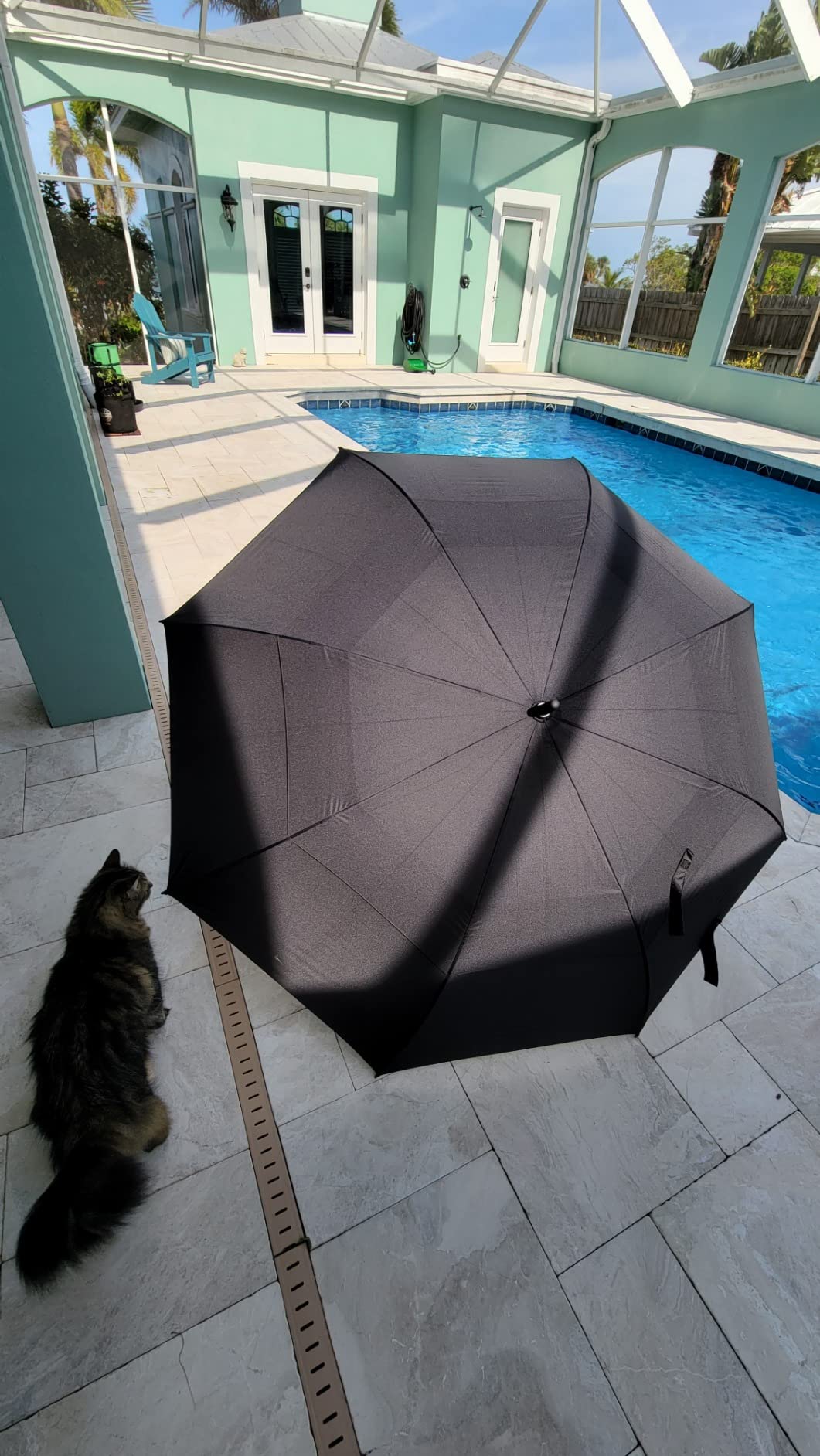 SIEPASA 62/68/72 Inch Large Golf Umbrella Windproof Waterproof Auto Open customer photo 1