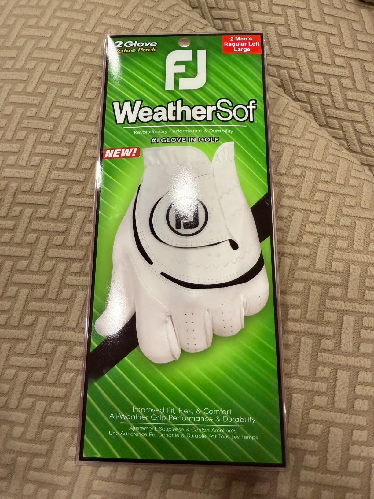 FootJoy Men's WeatherSof 2-Pack Golf Glove customer photo 1