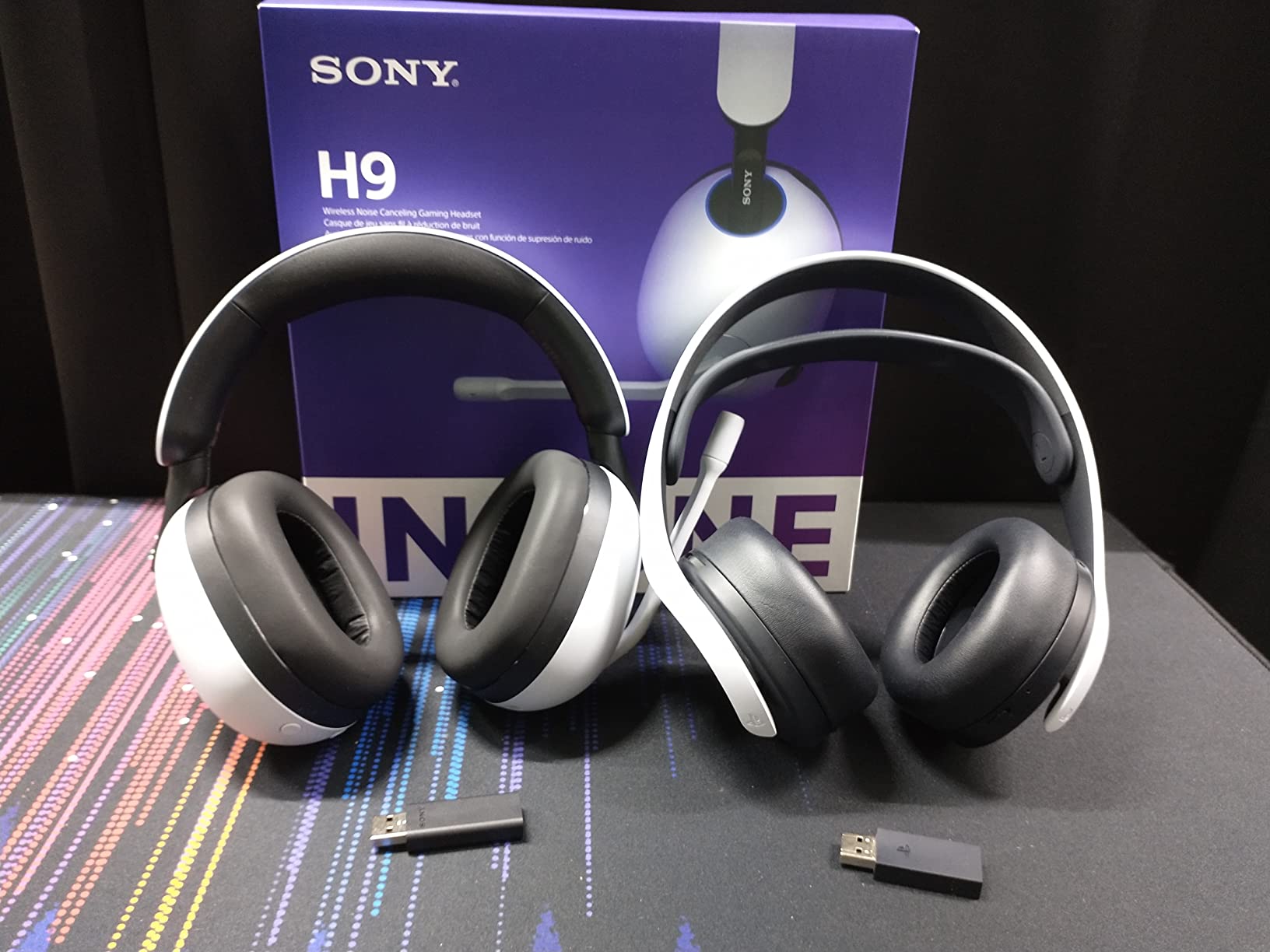 Sony INZONE H9 Wireless Over-Ear Noise Cancelling Gaming Headset, Black customer photo 1