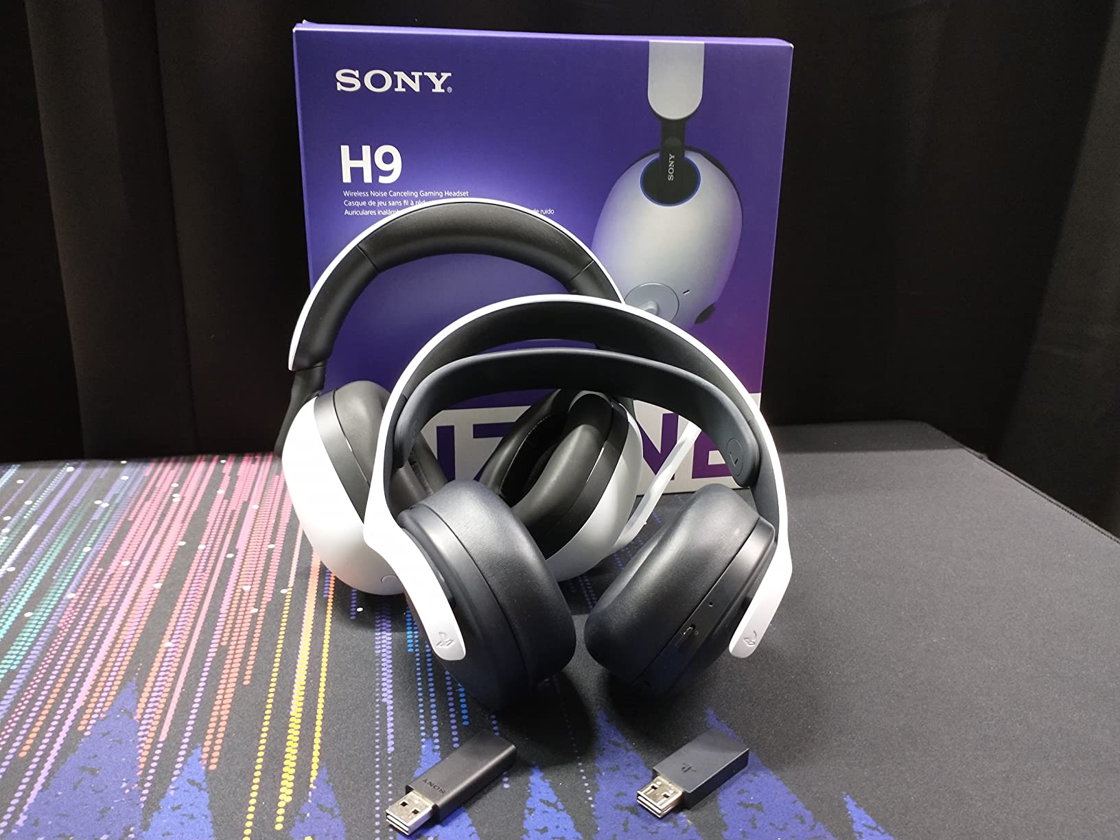 Sony INZONE H9 Wireless Over-Ear Noise Cancelling Gaming Headset, Black customer photo 2