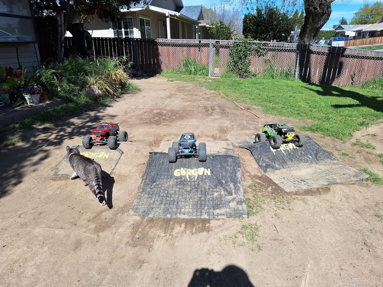 ARRMA RC Truck Gorgon 2 Wheel Drive MT 1/10 RTR (Ready-to-Run Battery and Charger Included) Smart 3300 7C S120 USB Red ARA3230ST2 customer photo 1