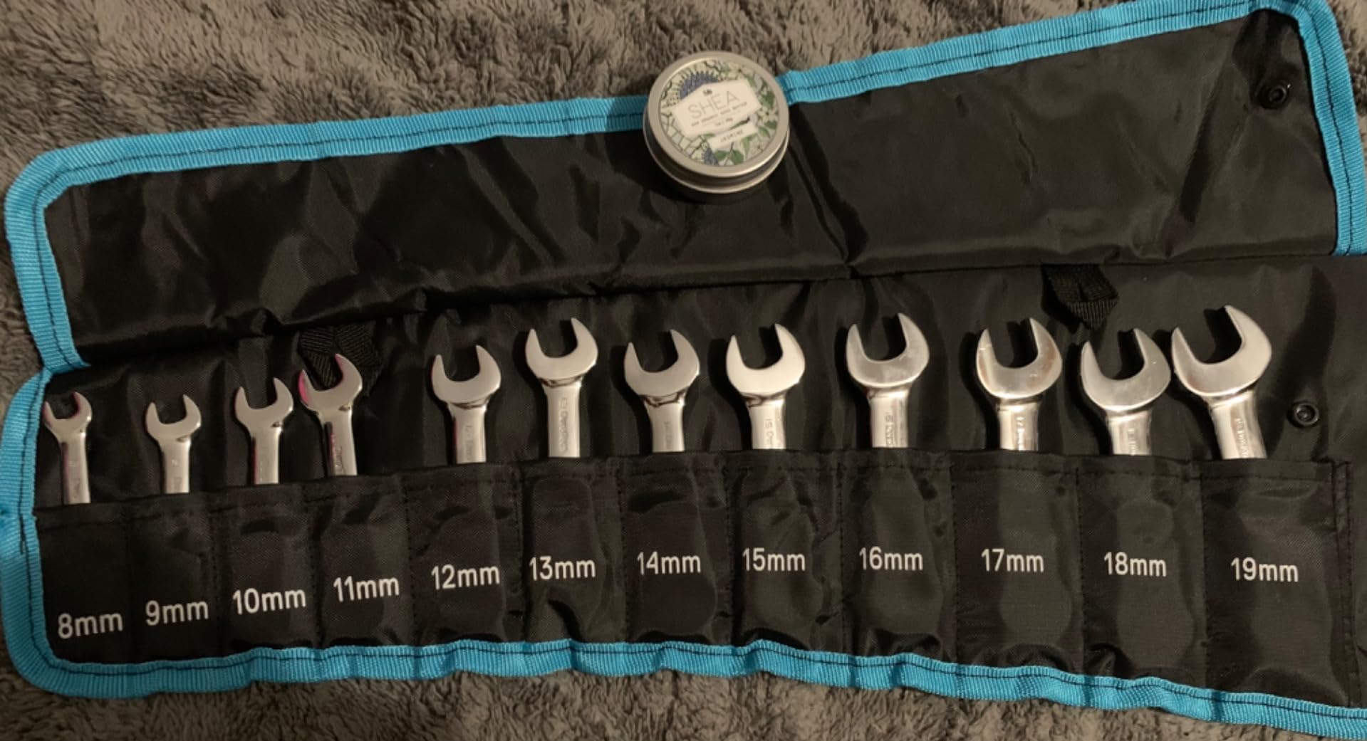 DURATECH Stubby Flex-head Ratcheting Wrench Set, Metric, 12-piece customer photo 2