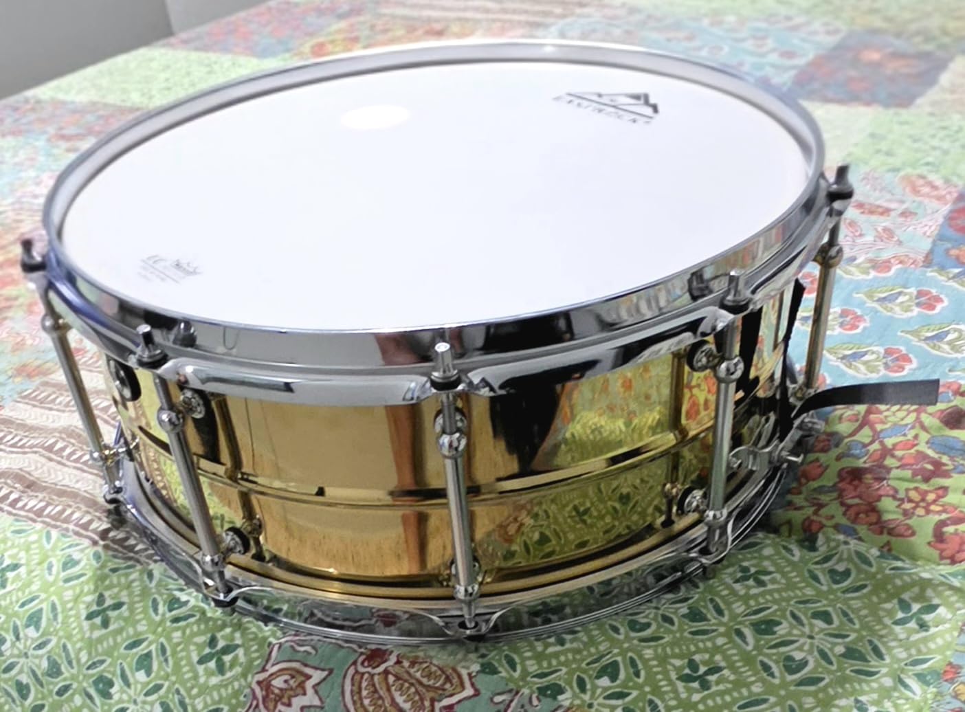 EASTROCK Advanced Snare Drum 14X5.5 Inches Black Matte Finish customer photo 2