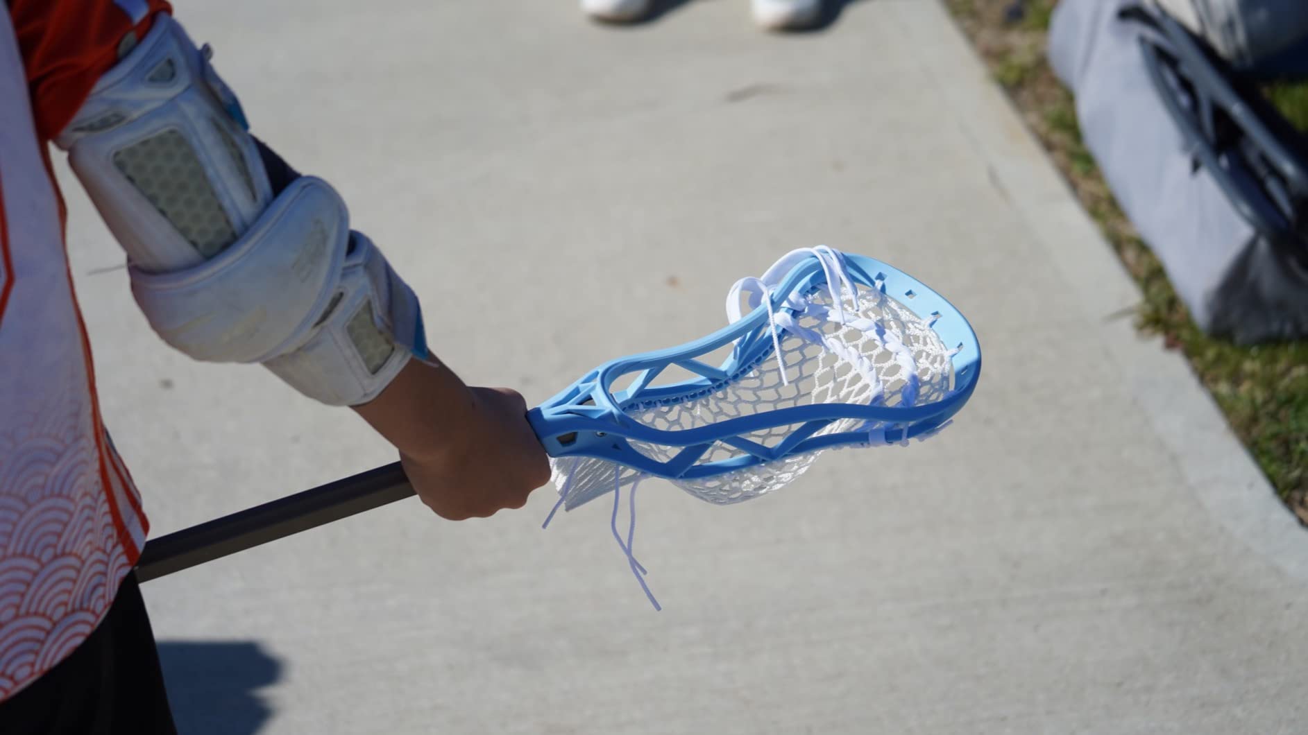 Silverfin Mens Complete Lacrosse Stick with Mesh Pocket | Youth Lacrosse Stick: Smooth, Lightweight & Durable with Sturdy Construction | Kids Lacrosse Sticks | Boys Lacrosse Stick customer photo 1