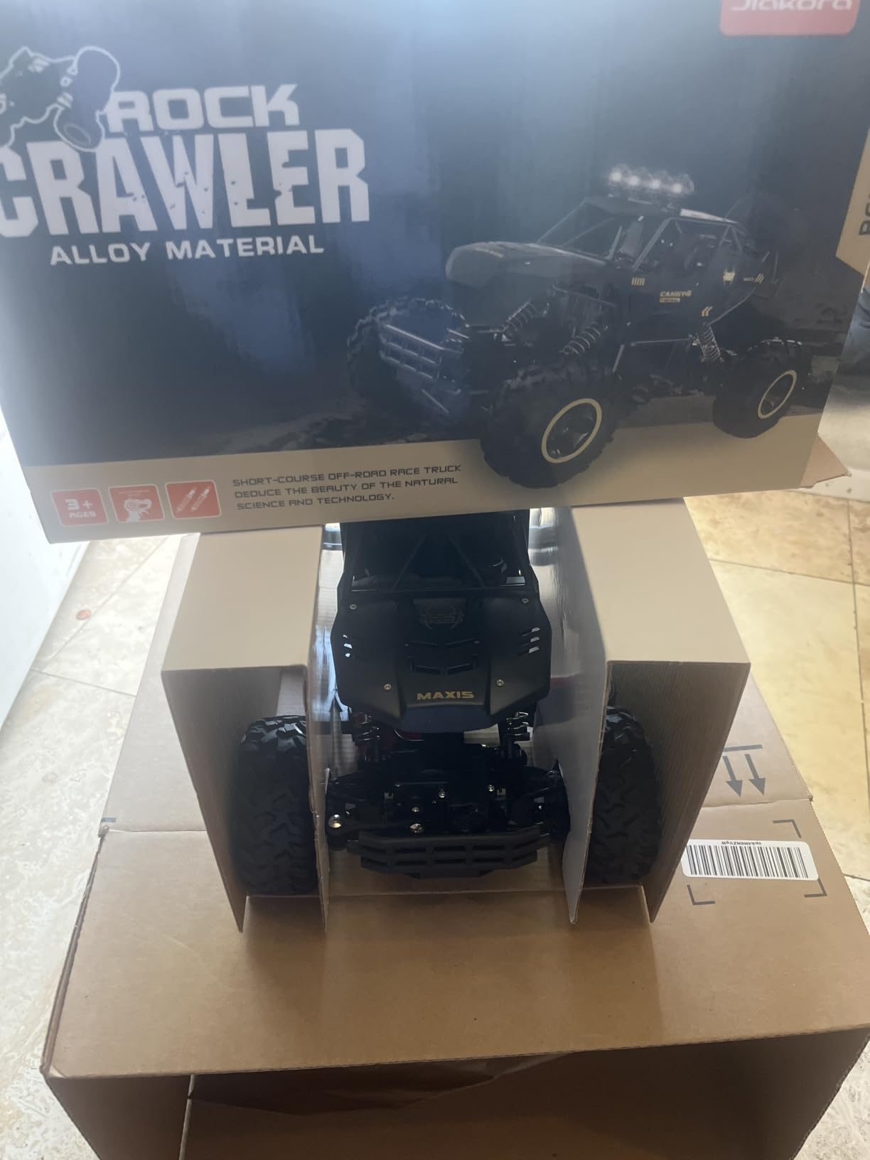 Jiakora RC Cars Remote Control Car 1:12 Off Road Truck, Metal Shell LED Headlights Offroad Monster RC Truck, 4x4 All Terrain Hobby RC Cars Toys for Boys Kids Adults Gifts 8-12 customer photo 1