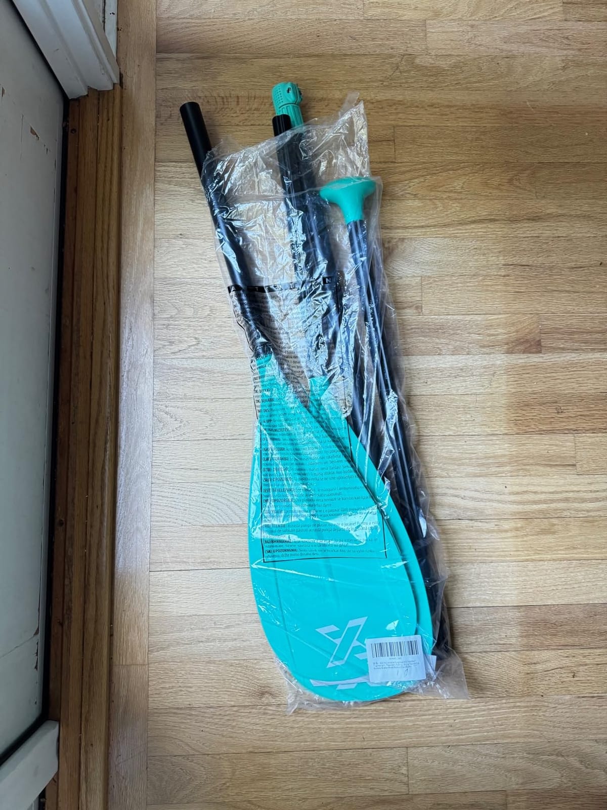 ZLX Paddle Board Paddle, 3 or 4 Piece Adjustable SUP Paddle, Detachable Floating Kayak Paddles, Lightweight Oar with Premium Durable Fiber Blade, for Paddleboard, Surfing, Water Sports Enjoyment customer photo 1