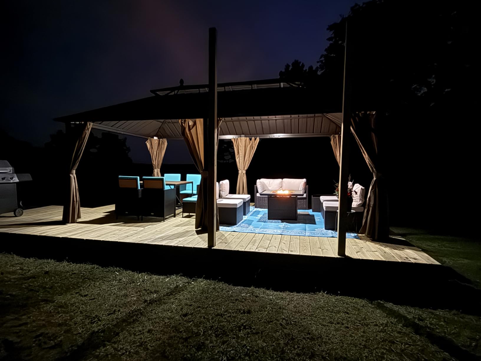 Solar Powered Shed Light Indoor Outdoor Pendant Lights with 2 Motion Sensor customer photo 1