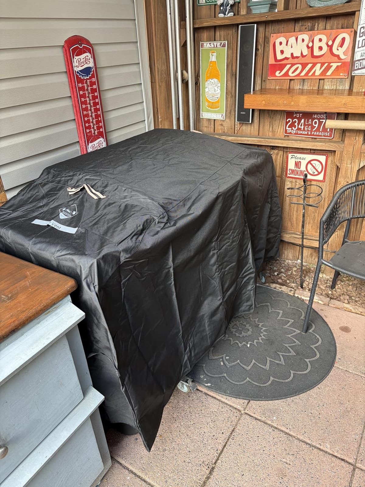 Griddle Cover for Blackstone 36 in Griddle with Hood 5482,1000D Heavy Duty customer photo 2