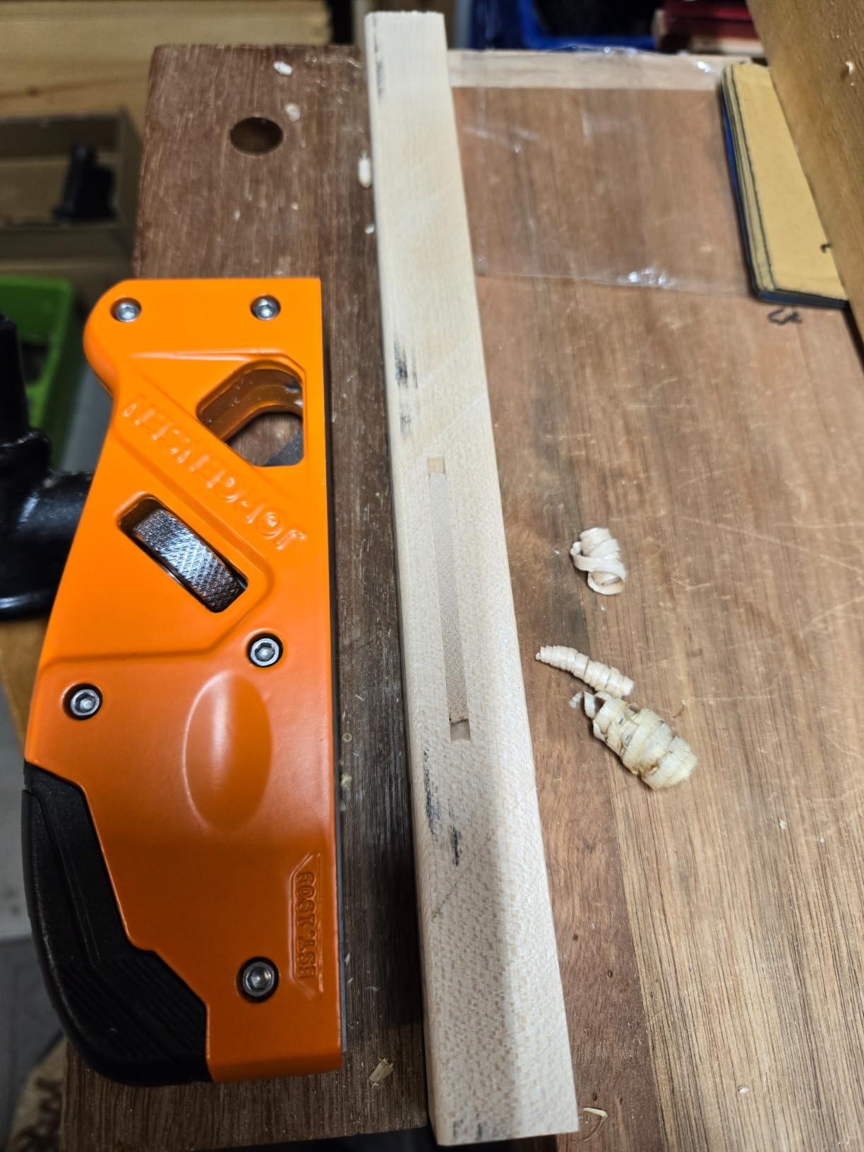 JORGENSEN Chamfer Plane, Edge Corner Plane, 4 Cutter Heads Built-In Storage customer photo 1