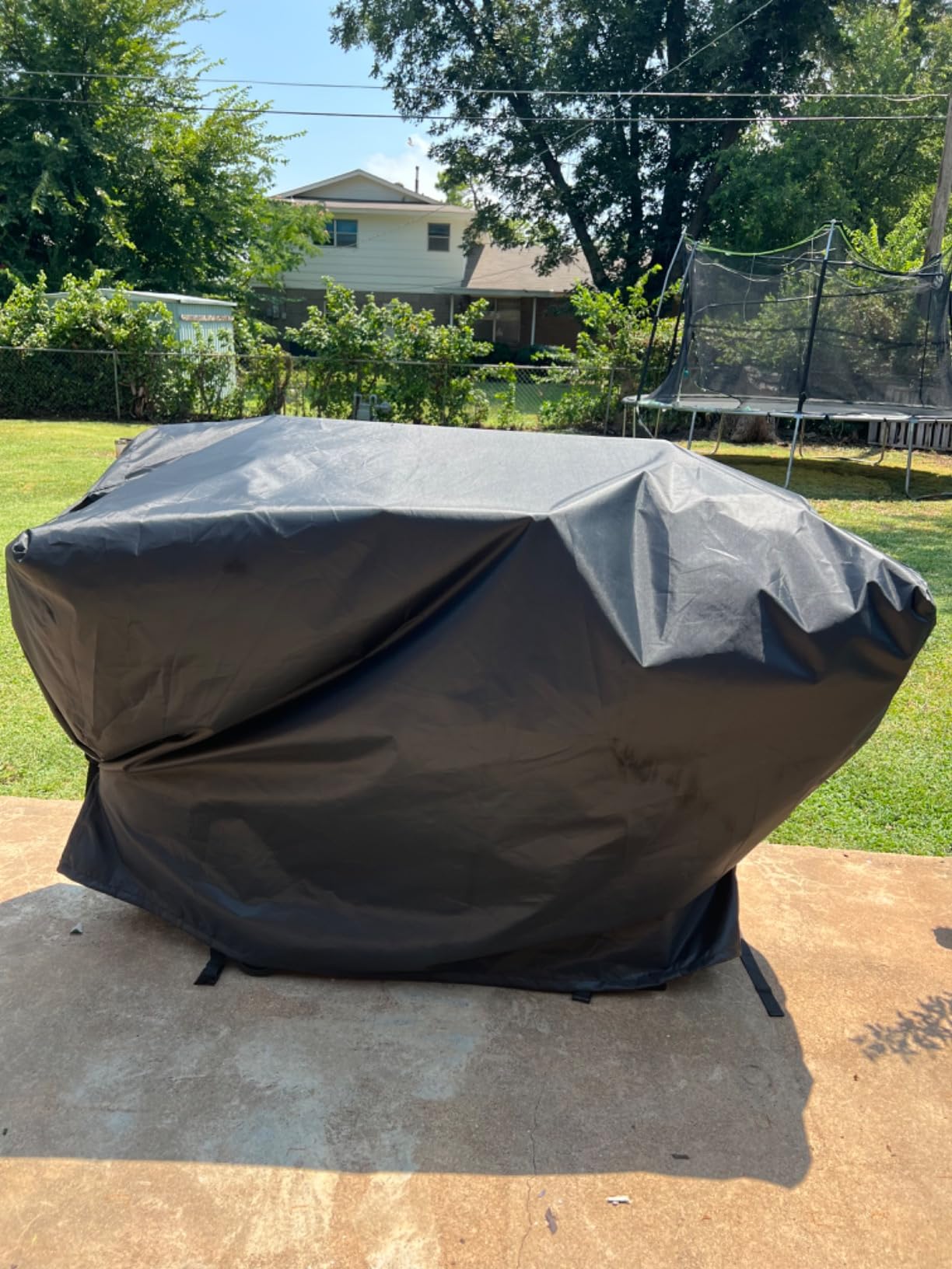Griddle Cover for Royal Gourmet GB2000 2 Burner Grill, Flat Top Grill Cover for Outdoor BBQ, Outdoor Barbecue Cover for Gas Propane Griddle-Waterproof customer photo 1
