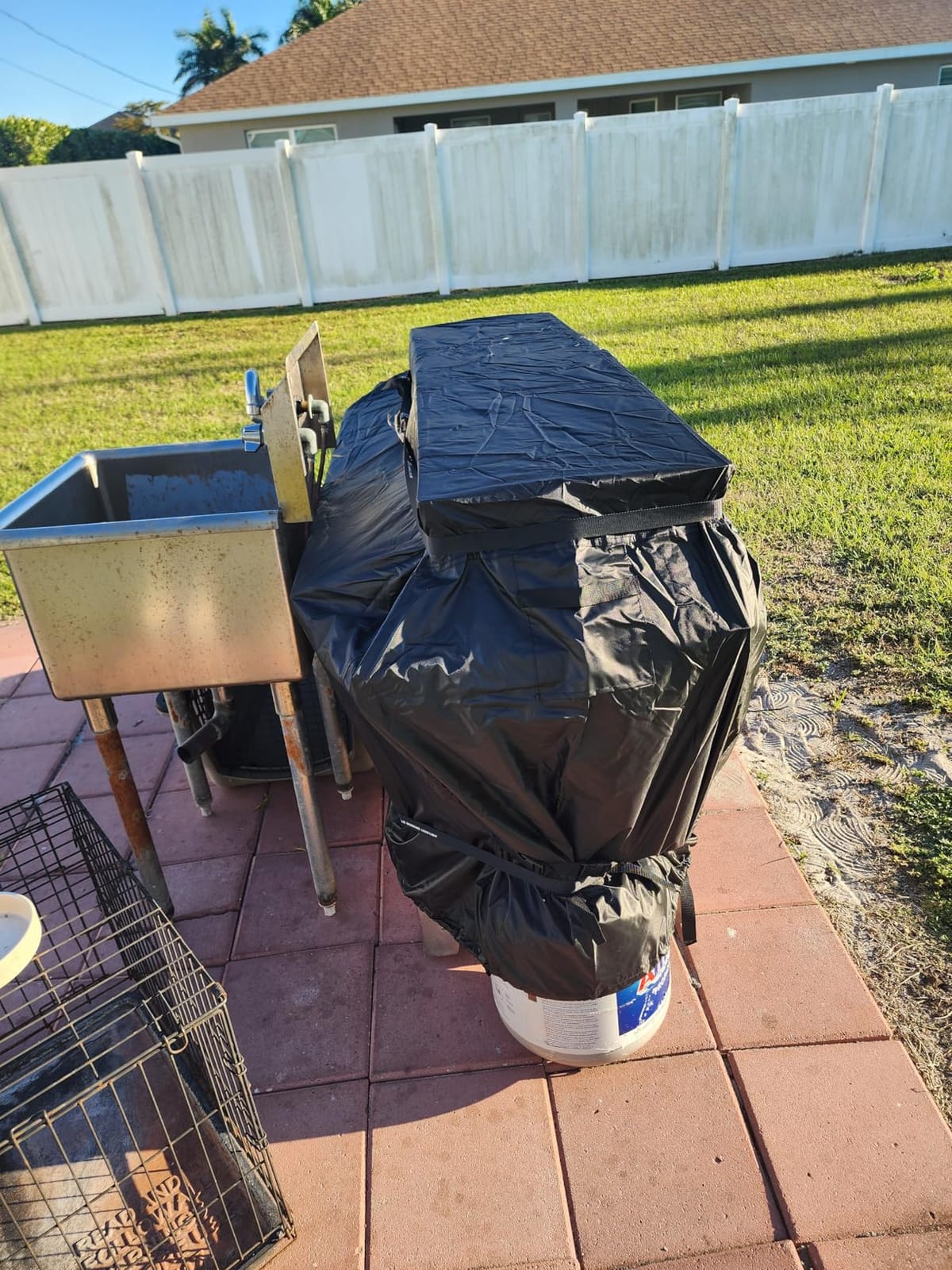 Griddle Cover for Royal Gourmet GB2000 2 Burner Grill, Flat Top Grill Cover for Outdoor BBQ, Outdoor Barbecue Cover for Gas Propane Griddle-Waterproof customer photo 2