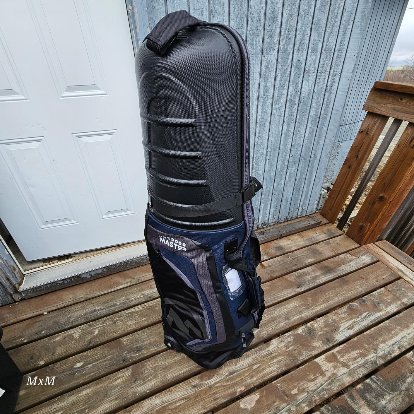 OutdoorMaster Golf Travel Bags for Airlines with Wheels and Hard Case Top customer photo 1