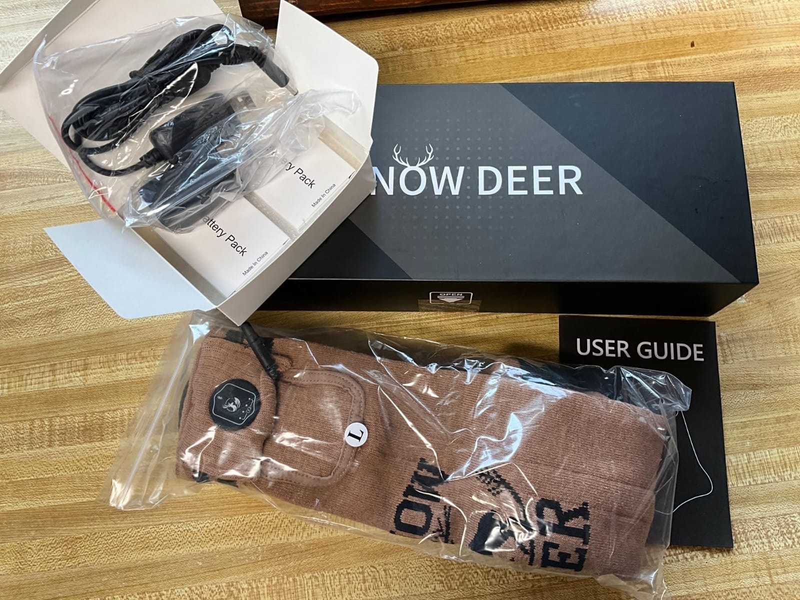 SNOW DEER Hunting Heated Socks with App Control for Men Women customer photo 2
