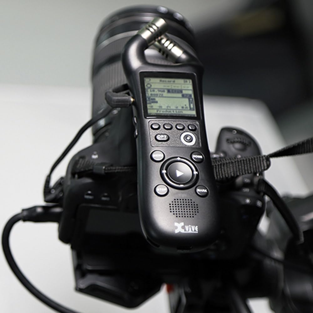 Xvive XV1-R Portable Stereo Audio Recorder with 32-Bit Float, X/Y Microphones, WAV/AAC Format, USB Microphone, Auto Record, for Musicians, Podcasters, Filmmakers customer photo 1
