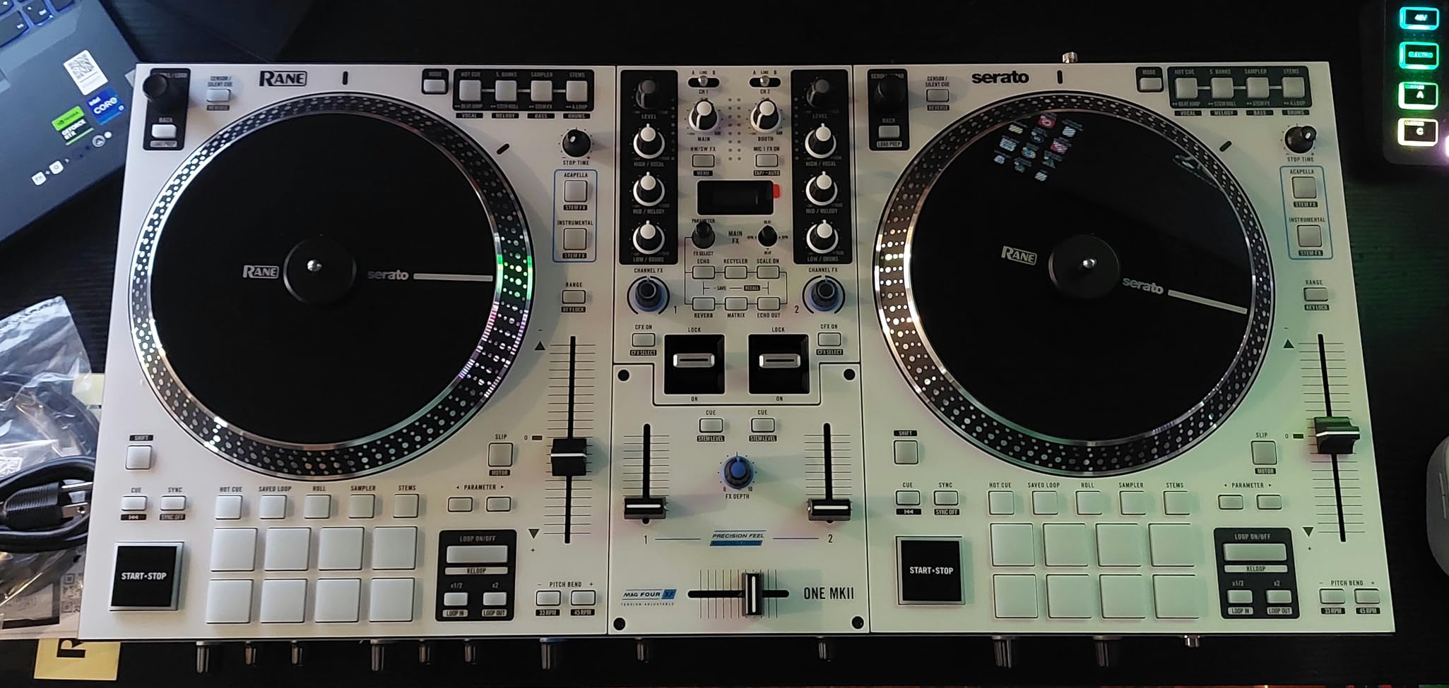 RANE ONE MKII Motorized Serato DJ Controller customer photo 2