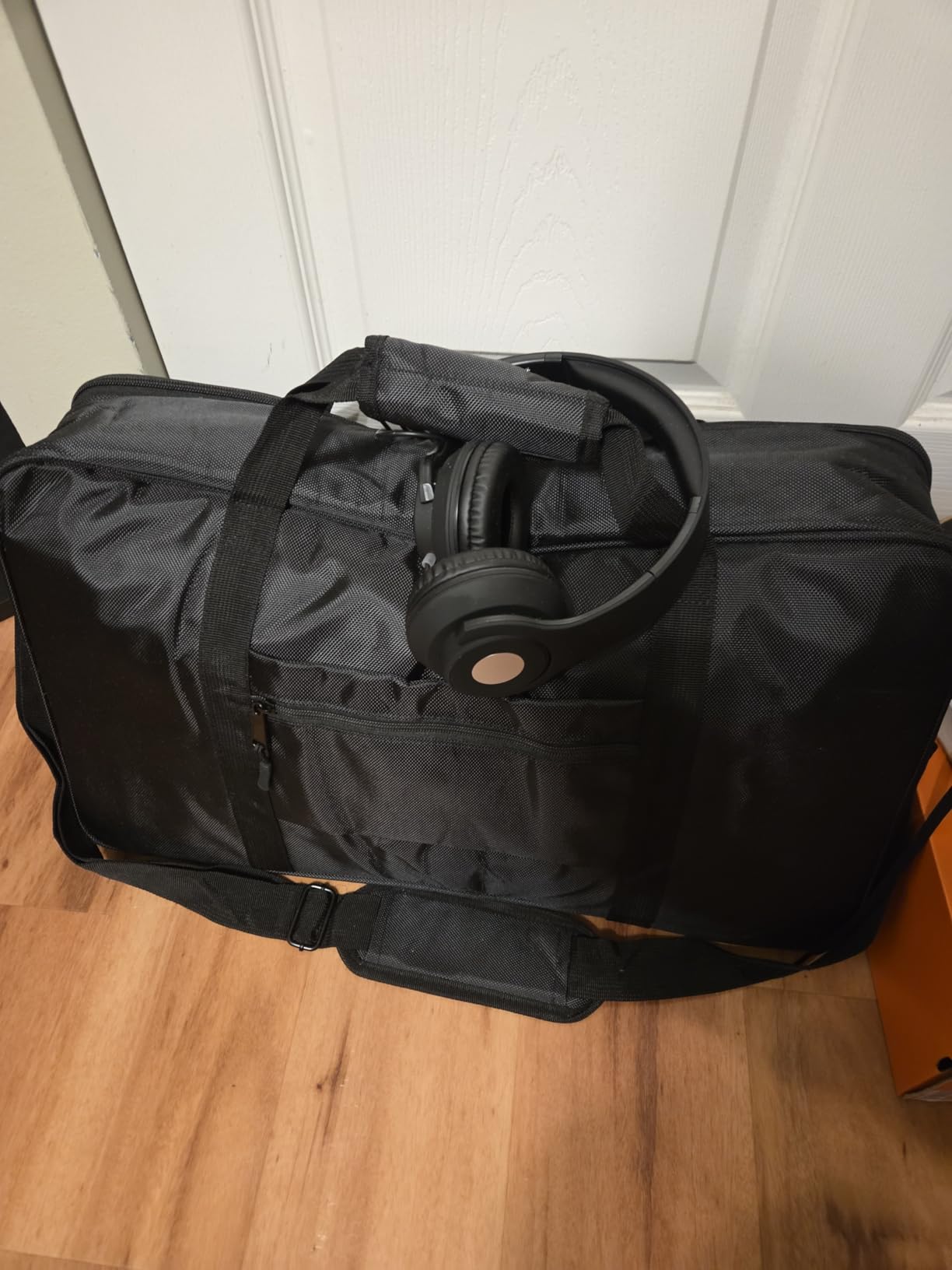 ORKELS DJ Controller Bag, Padded DJ Travel Case with Storage Pocket, Compatible with Pioneer DDJ-GRV6 REV5 REV7 FLX6-GT DDJ-800 XDJ-RR DDJ-1000SRT & Inpulse 500 customer photo 1