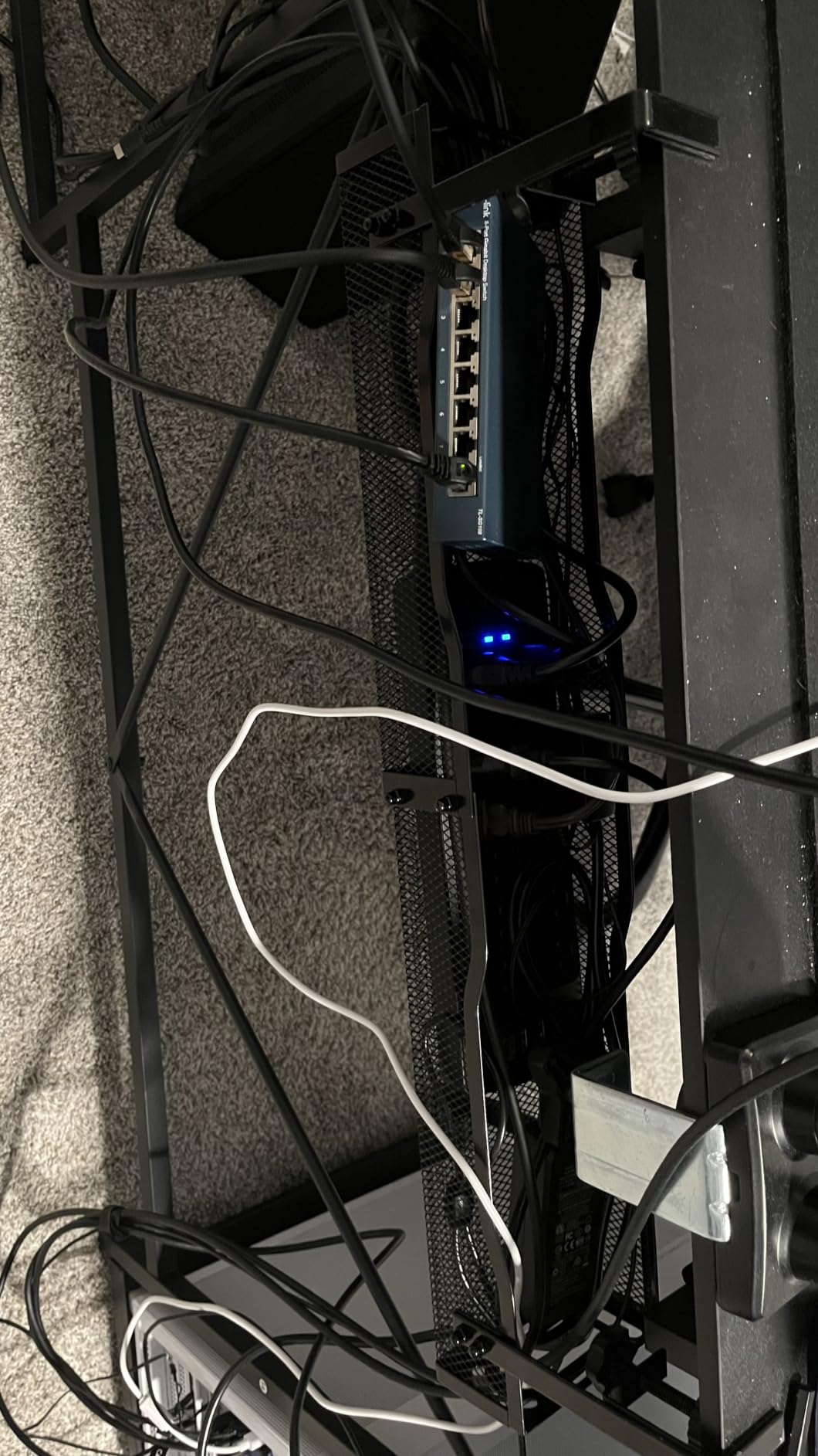 Cable Management, 25'' Cable Management Under Desk, Cable Tray customer photo 1