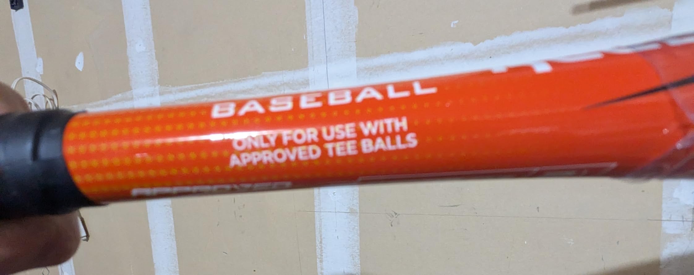 Reebok - Aluminum T-Ball Bat, Lightweight Youth Baseball customer photo 2