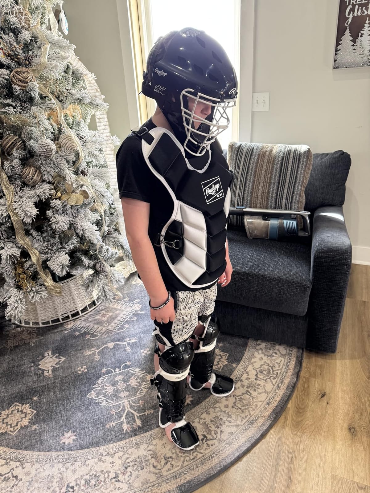 Rawlings Players 3 Series Youth Catcher's Set | Baseball/Softball/T-Ball customer photo 1