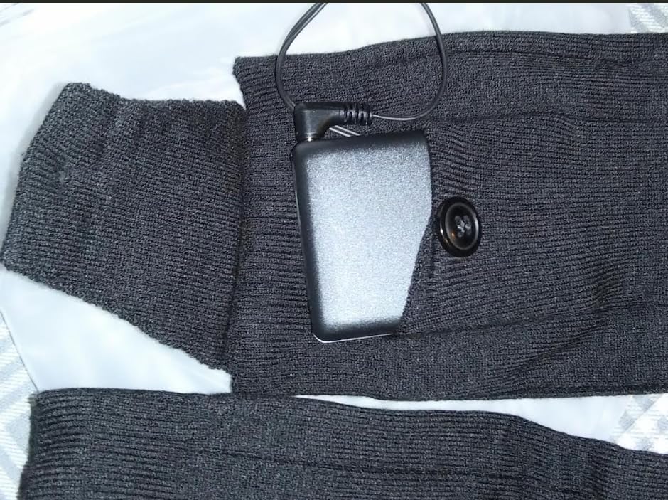 Heated Socks for Men Women with Rechargeable Battery Powered Electric Thermal Heating Socks Foot Warmers for Hunting customer photo 1