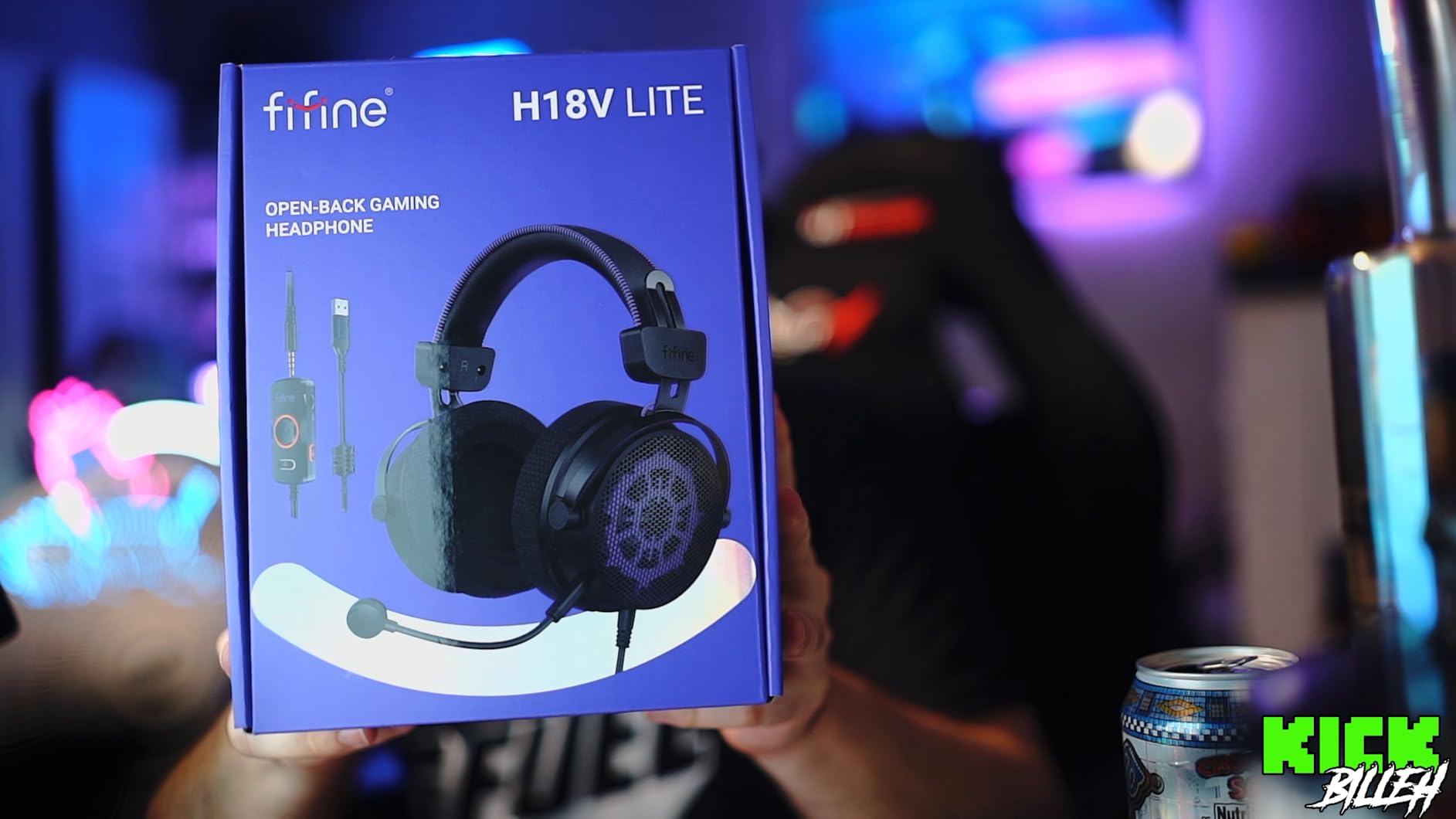 FIFINE H18V Lite Wired Open Back Gaming Headset, for PC, Xbox, PS4/5 customer photo 2