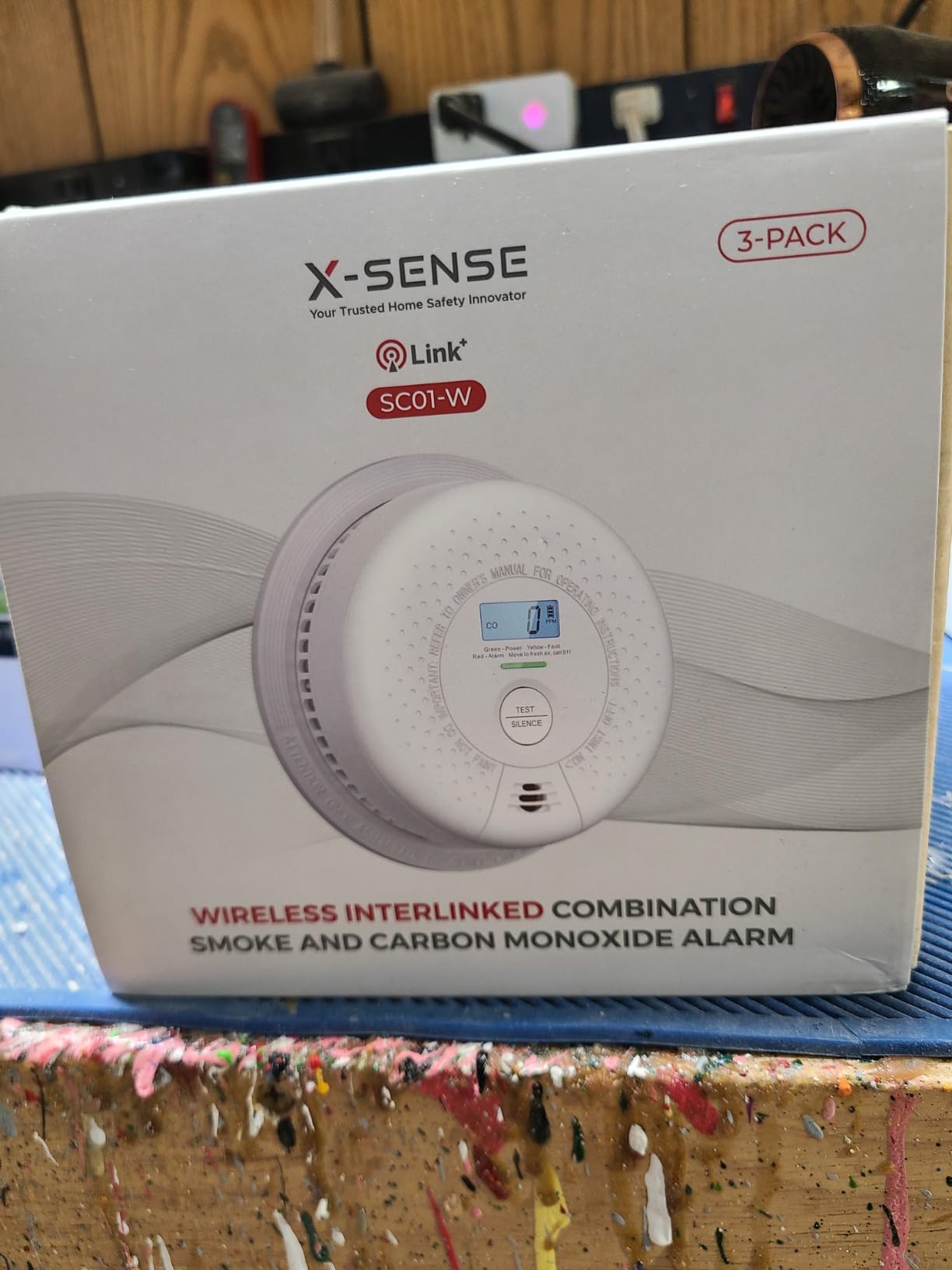 X-Sense Interconnected Smoke and CO Detector Combo, SC01-W, 6-Pack customer photo 2