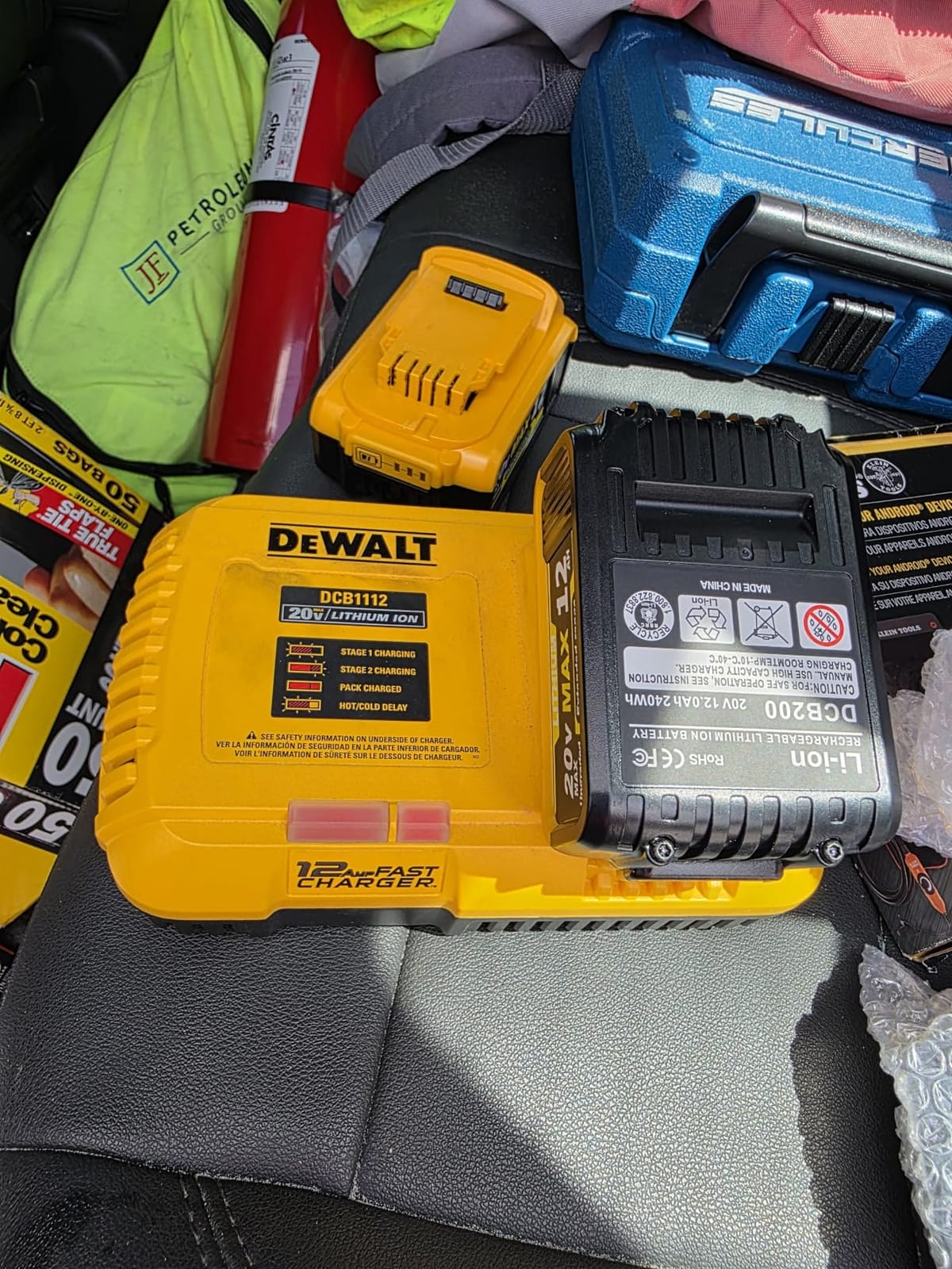 6 Packs 12000mAh Extended Runtime Lithium Battery Replacement for Dewalt 20V Max Battery Compatible with Dewalt Battery DCB200, DCB204, DCB205, DCB206, DCB207 DCD/DCF/DCG Series Cordless Power Tools customer photo 2