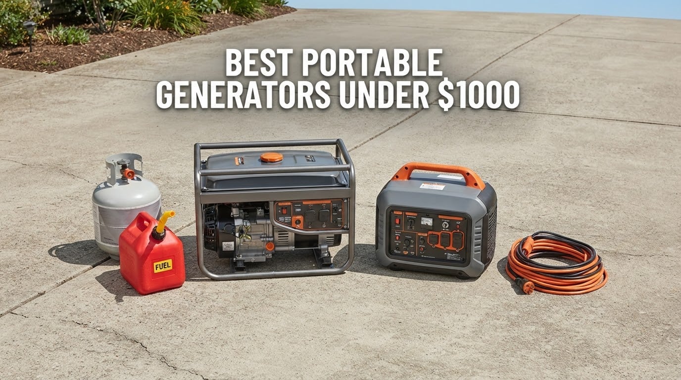 best portable generators under $1000