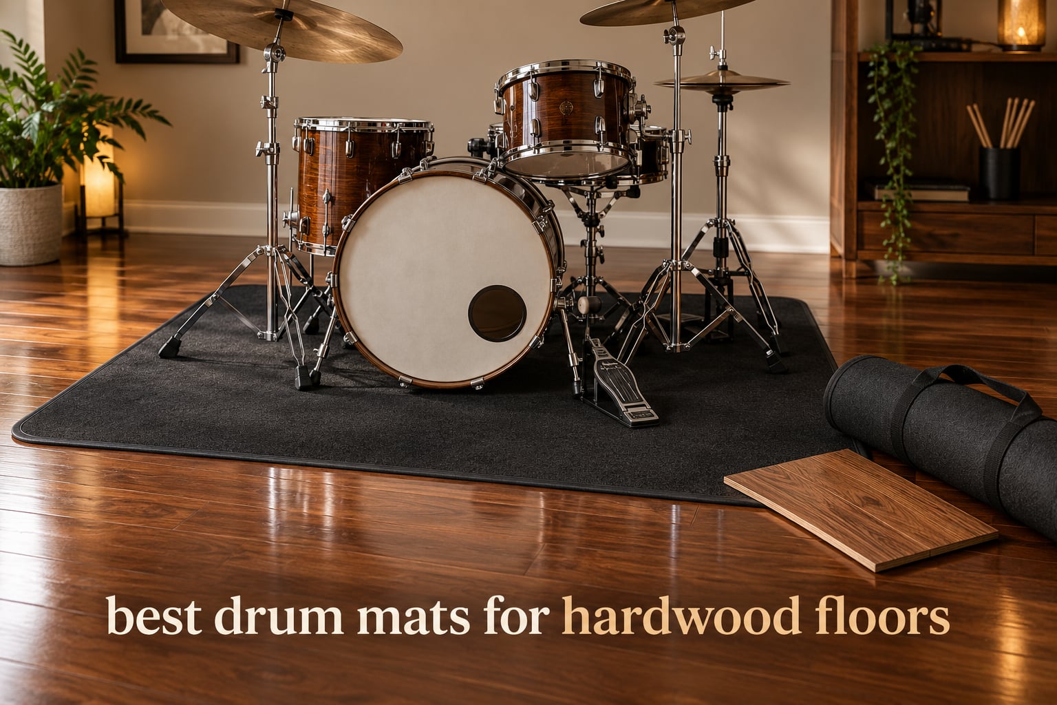 best drum mats for hardwood floors
