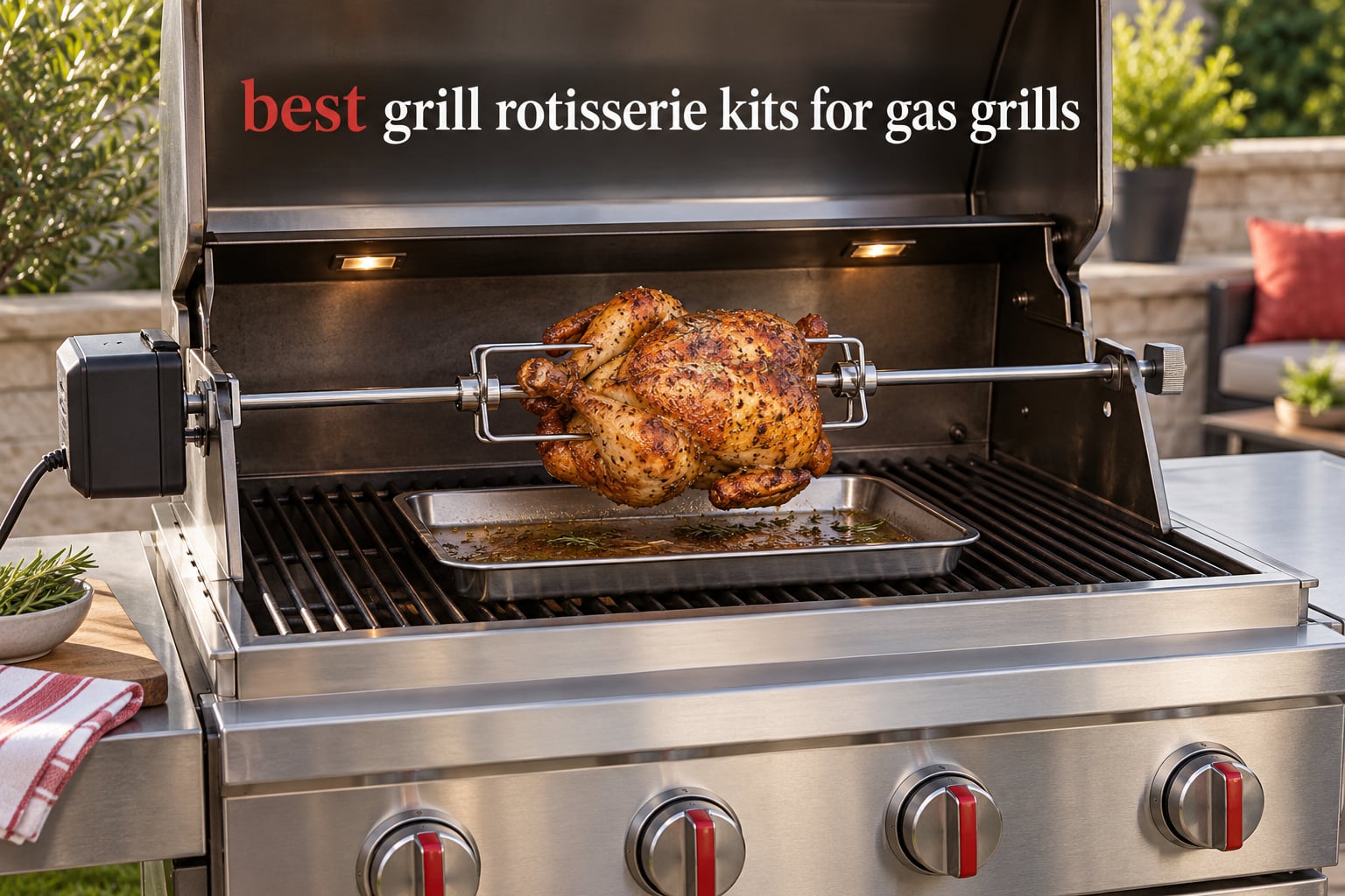 best grill rotisserie kits for gas grills